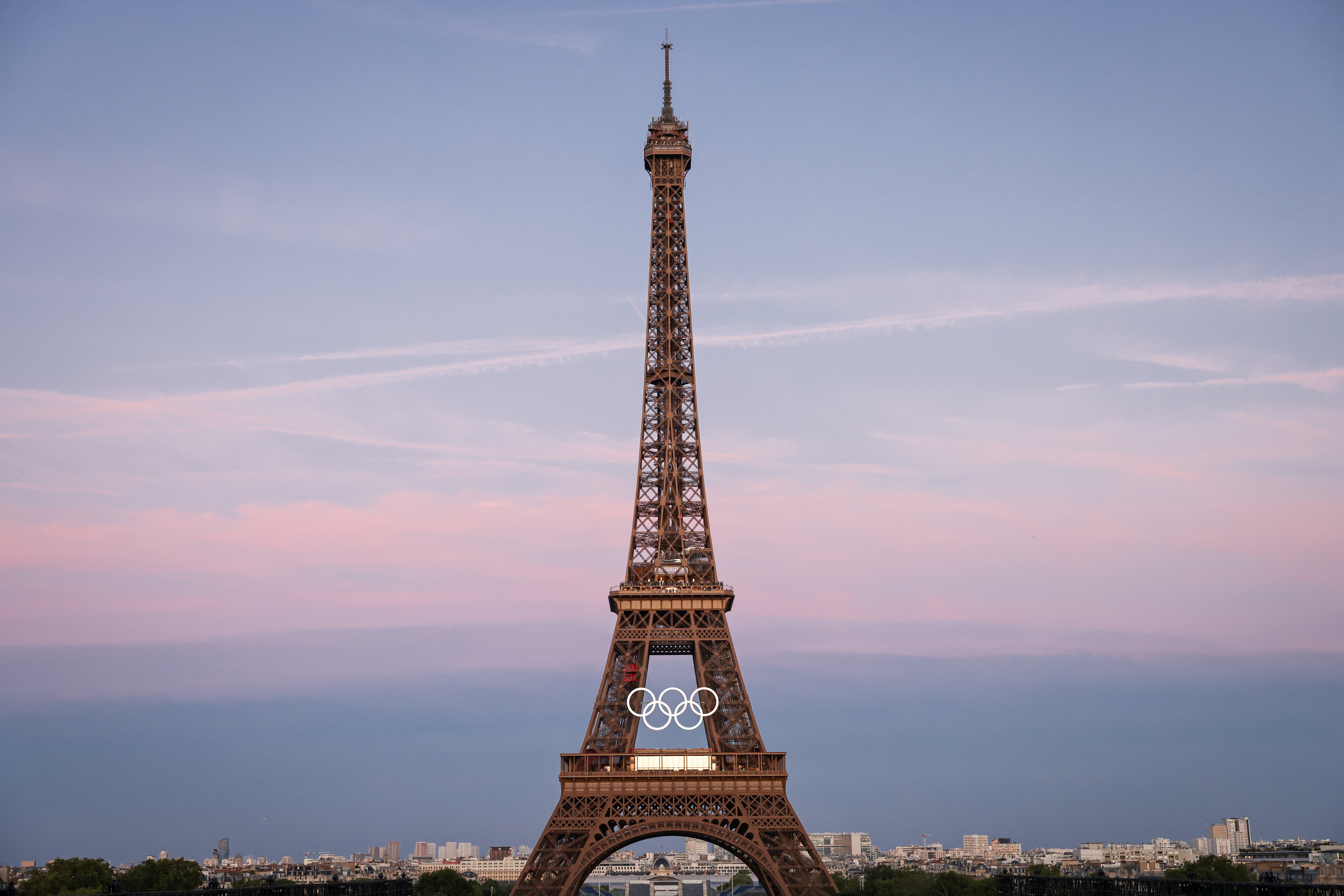 La tour Eiffel sera ouverte pendant les JO. LP/Fred Dugit