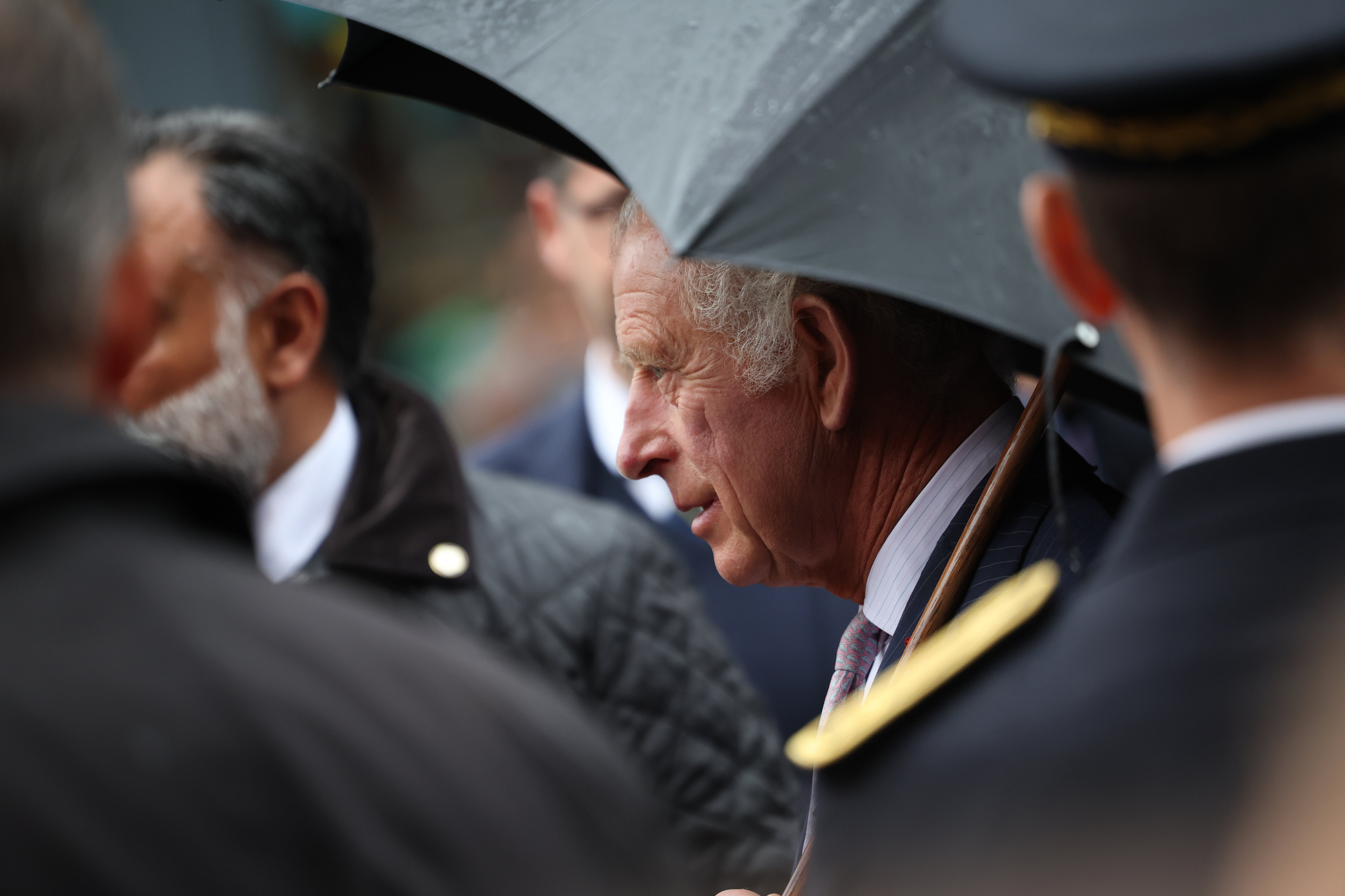 Le roi Charles III d'Angleterre (ici lors de son passage à Paris il y a quelques mois) est atteint d'un cancer. LP/Olivier Corsan