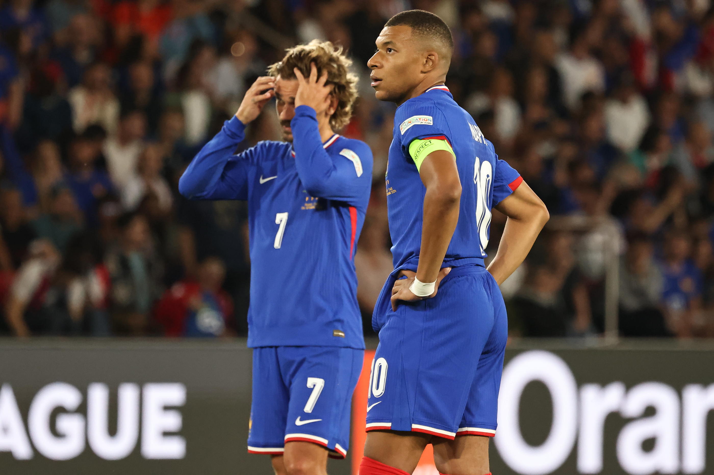 Le match, perdu 1 à 3, des Bleus de Didier Deschamps face aux Italiens a rassemblé 5 millions de supporteurs sur TF1, soit 27,4 % de part d’audience, ce vendredi 6 septembre. LP/Fred Dugit