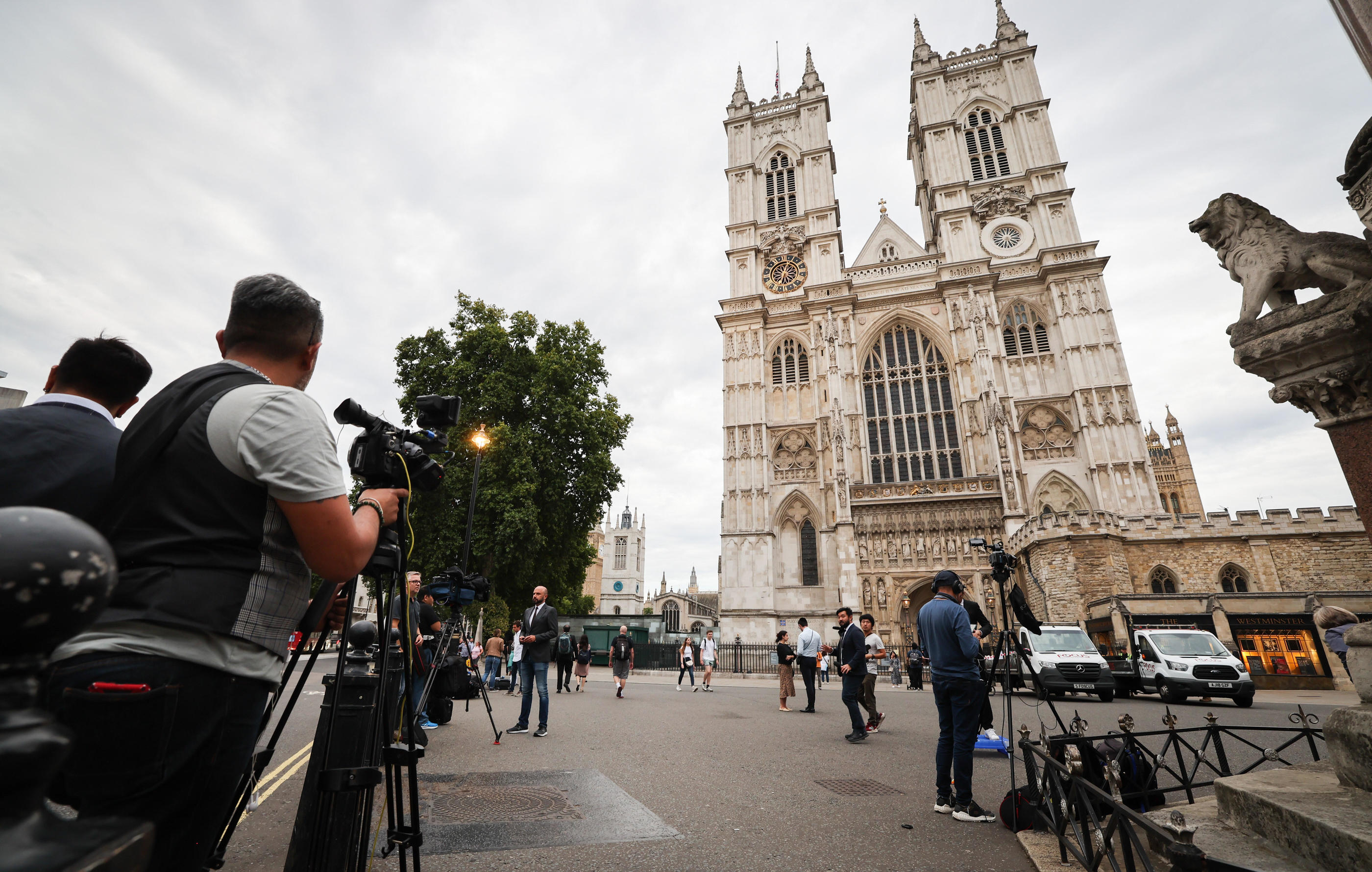 Les télévisions du monde entier vont retransmettre la cérémonie à l'abbaye de Westminster. Icon Sport/PictureAlliance