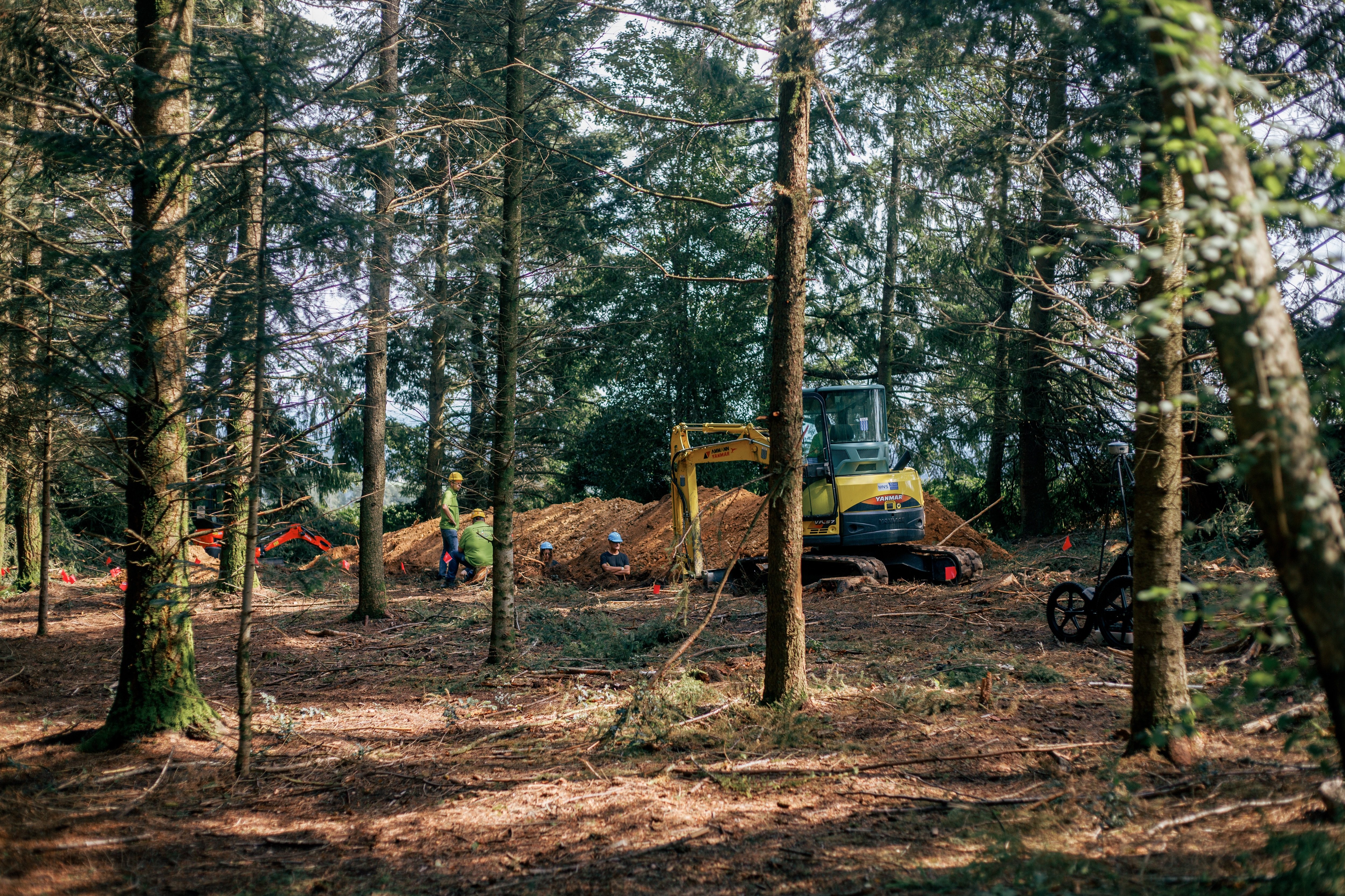 Les fouilles dans la commune de Meymac, en Corrèze, avaient débuté le 16 août dernier. LP/Enzo Sultan