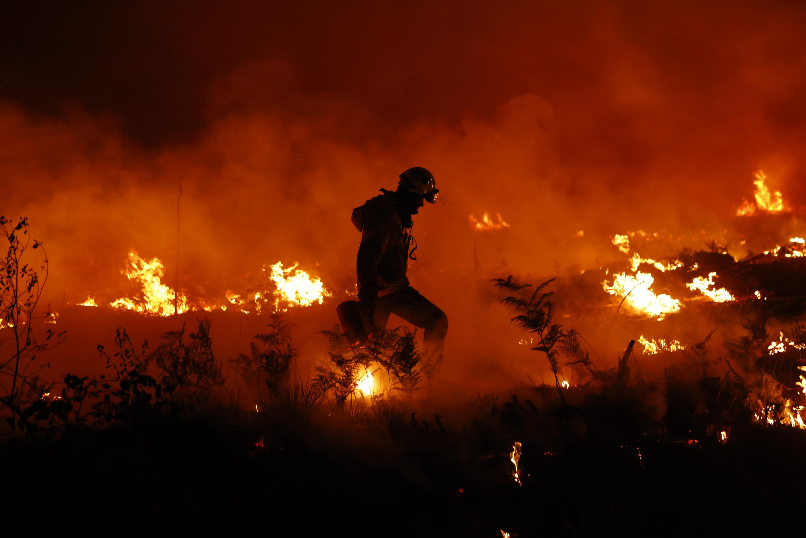 Le dispositif FR-Alert de la société Intersec a déjà servi lors des importants feux de forêt qui se sont déclenchés en juillet 2022 en Gironde. LP/Olivier Corsan