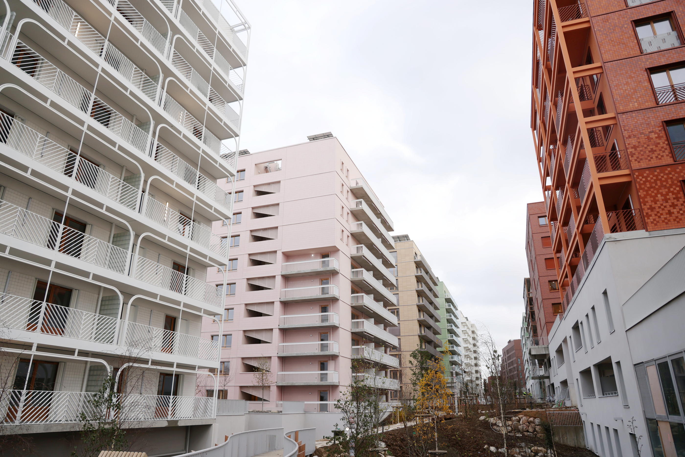2 800 logements du village olympique seront laissés en héritage aux communes de Saint-Denis, Saint-Ouen et L’Île-Saint-Denis. LP/Jean-Baptiste Quentin
