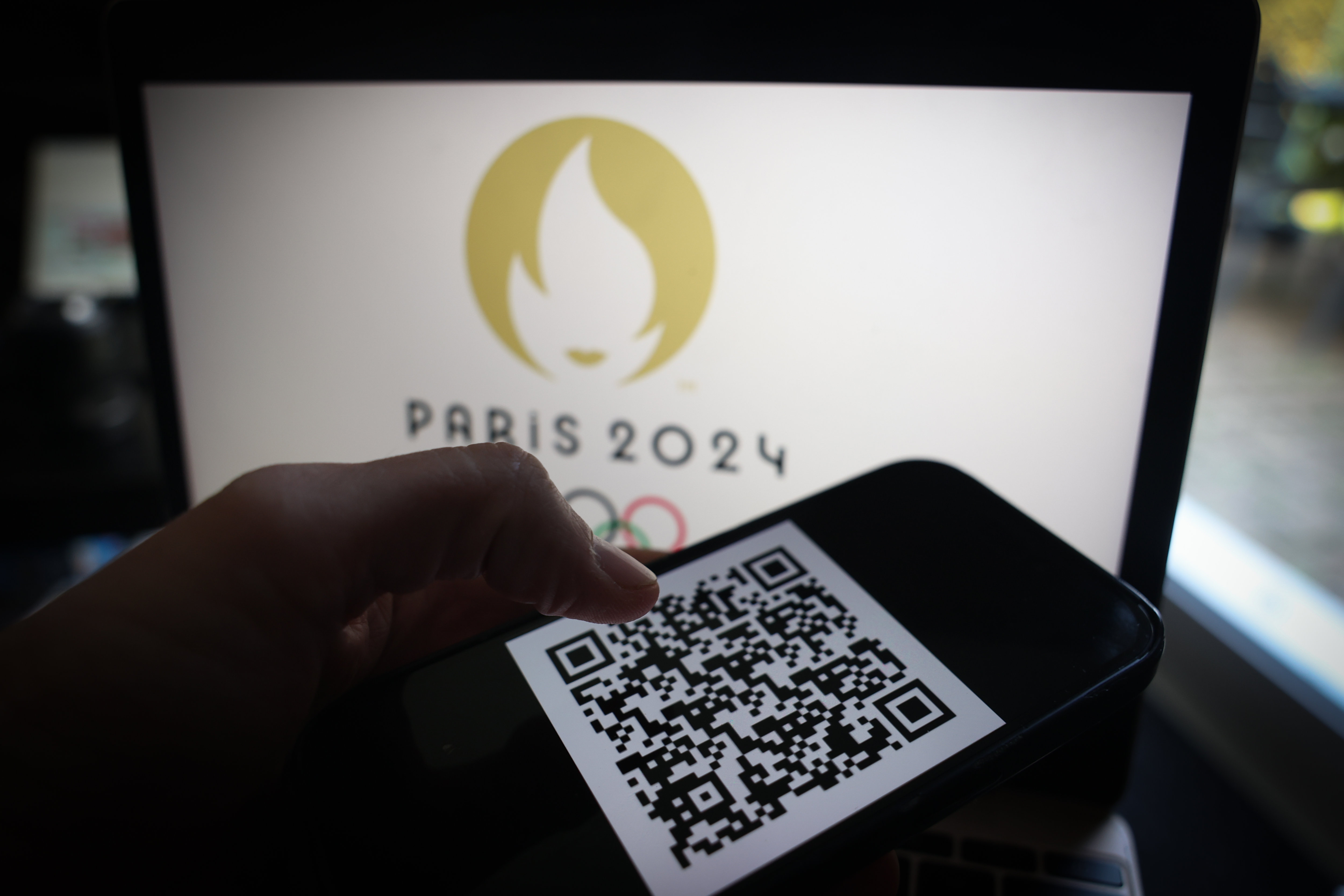 Un QR code sera nécessaire pour accéder aux périmètres sécurisés pour la cérémonie d'ouverture des Jeux olympiques de Paris. (Illustration) LP/Arnaud Journois