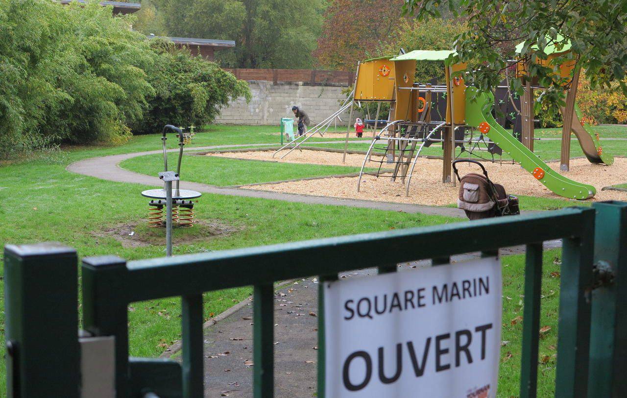 <b></b> Le square Marin a rouvert après des travaux de réhabilitation suite aux inondations de juin dernier à Tournan-en-Brie. 