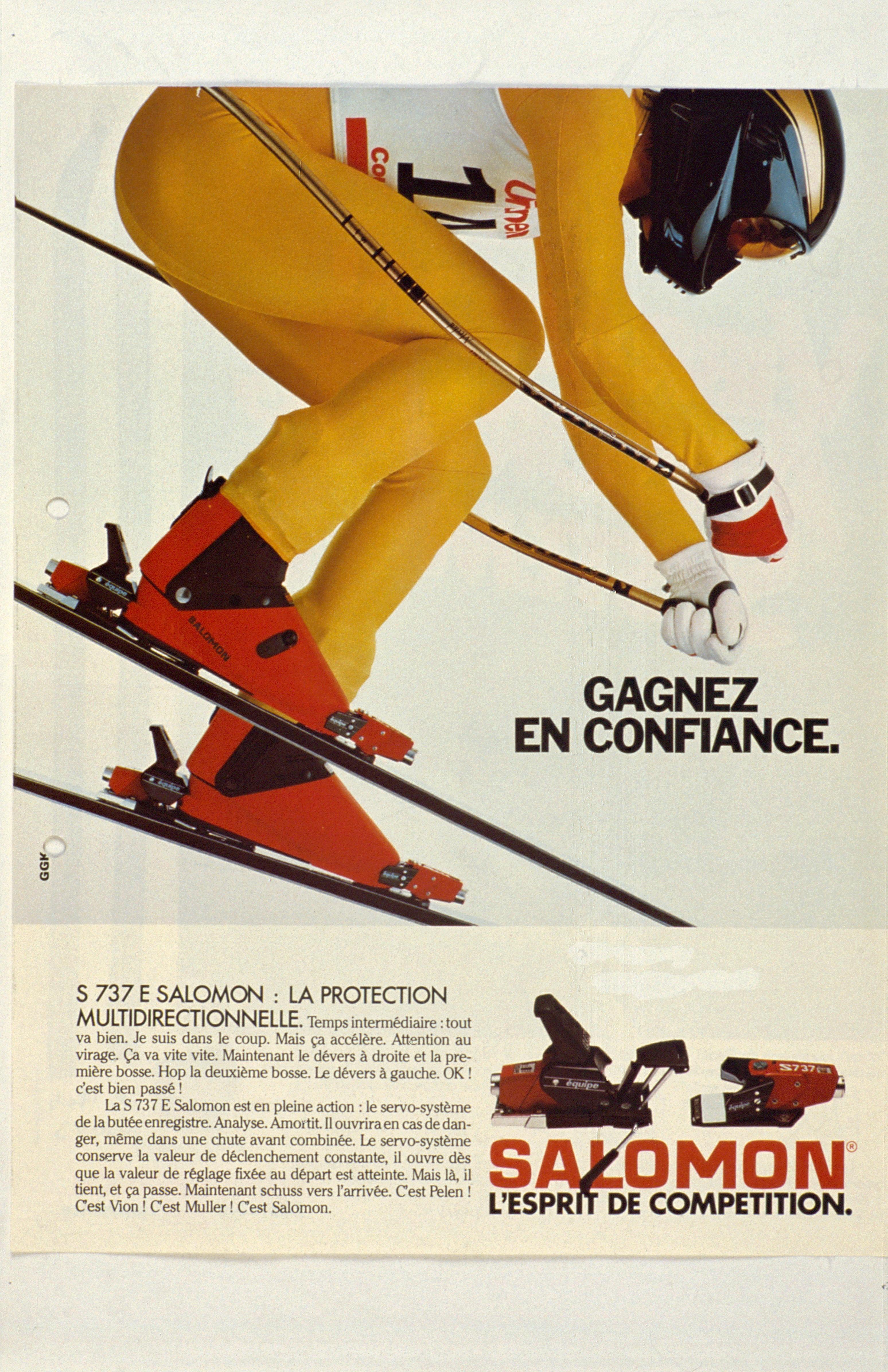 george salomon skis Du ski au « sportstyle », la saga Salomon, toujours champion de  l'innovation