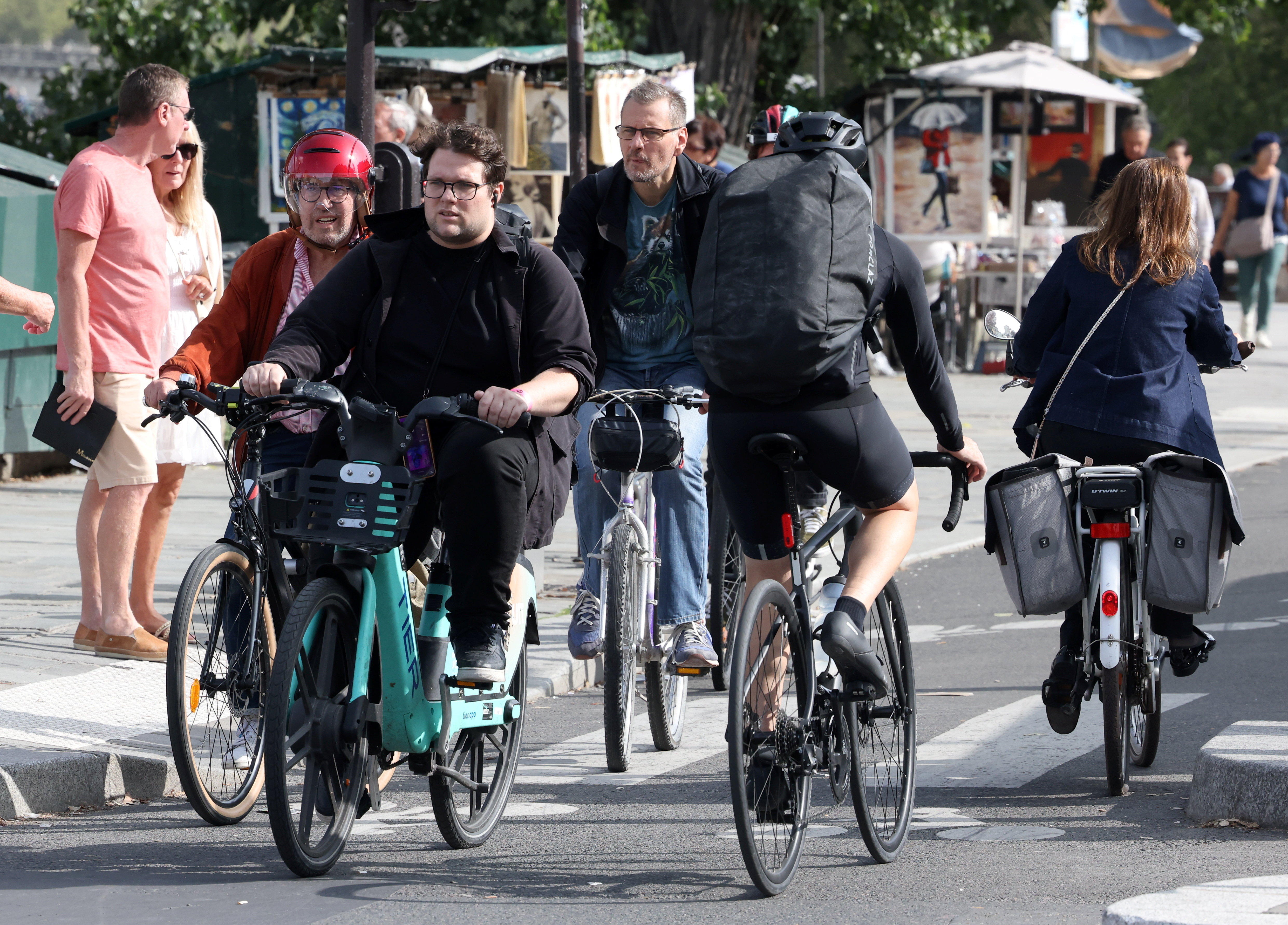52% des franciliens interrogés par le Collectif Mobilité ont déclaré utilisé le vélo pour se déplacer. (Illustration) LP/Jean-Baptiste Quentin