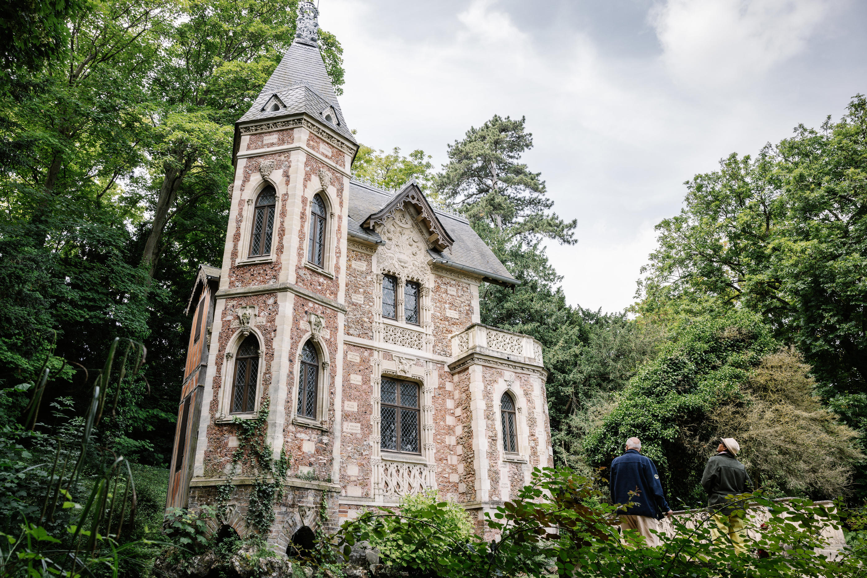 Le Port-Marly (Yvelines), le 13 juin. Alexandre Dumas s'est fait ériger ce «château d'If», clin d'œil à Edmond Dantès qui lui tenait lieu de cabinet de travail. LP/Arnaud Dumontier