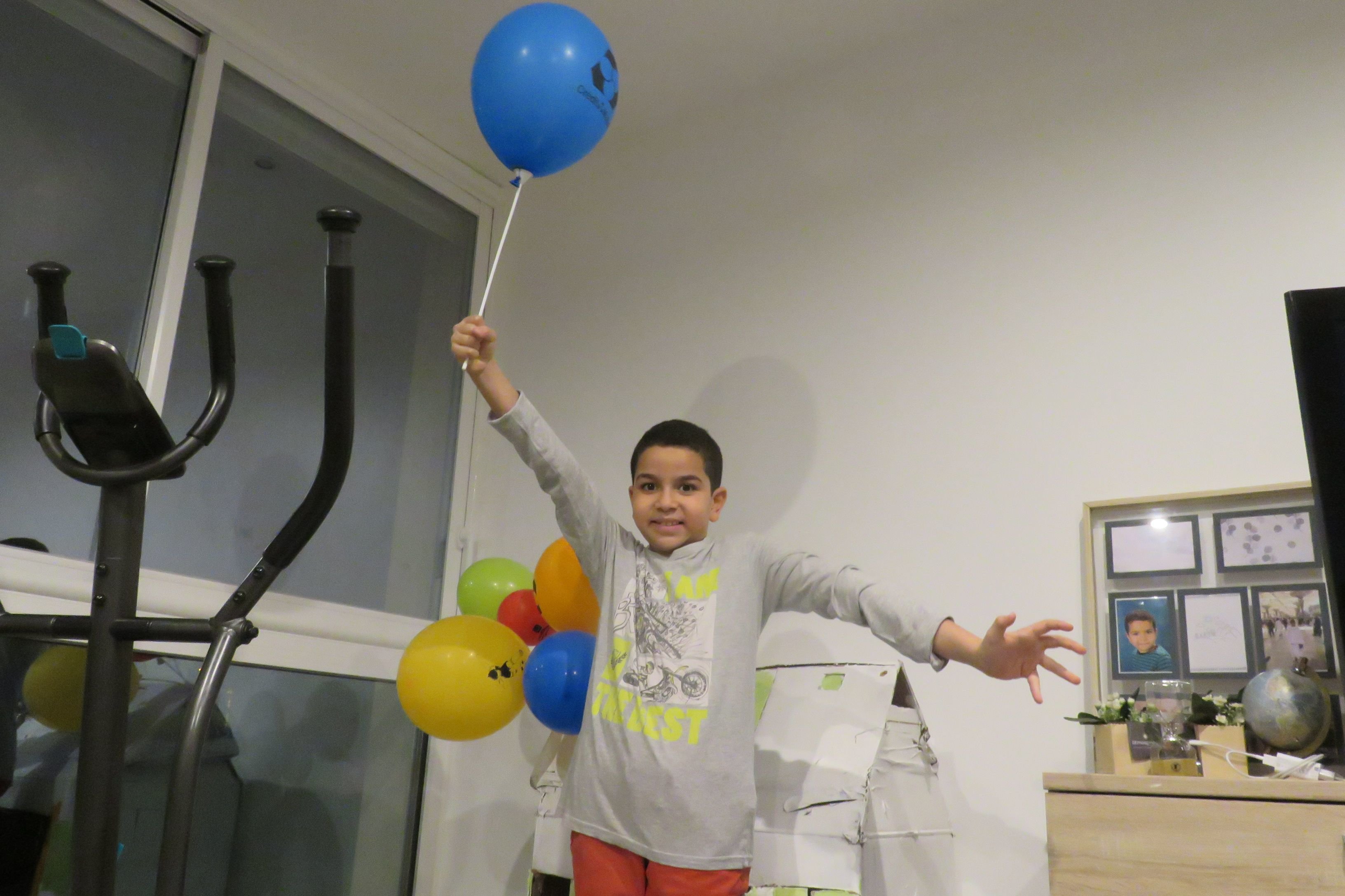Savigny-sur-Orge, 2 janvier 2022. Amine, 10 ans, a été détecté atteint du syndrome d'Asperger alors qu'il n'avait pas encore 2 ans. LP/Nolwenn Cosson
