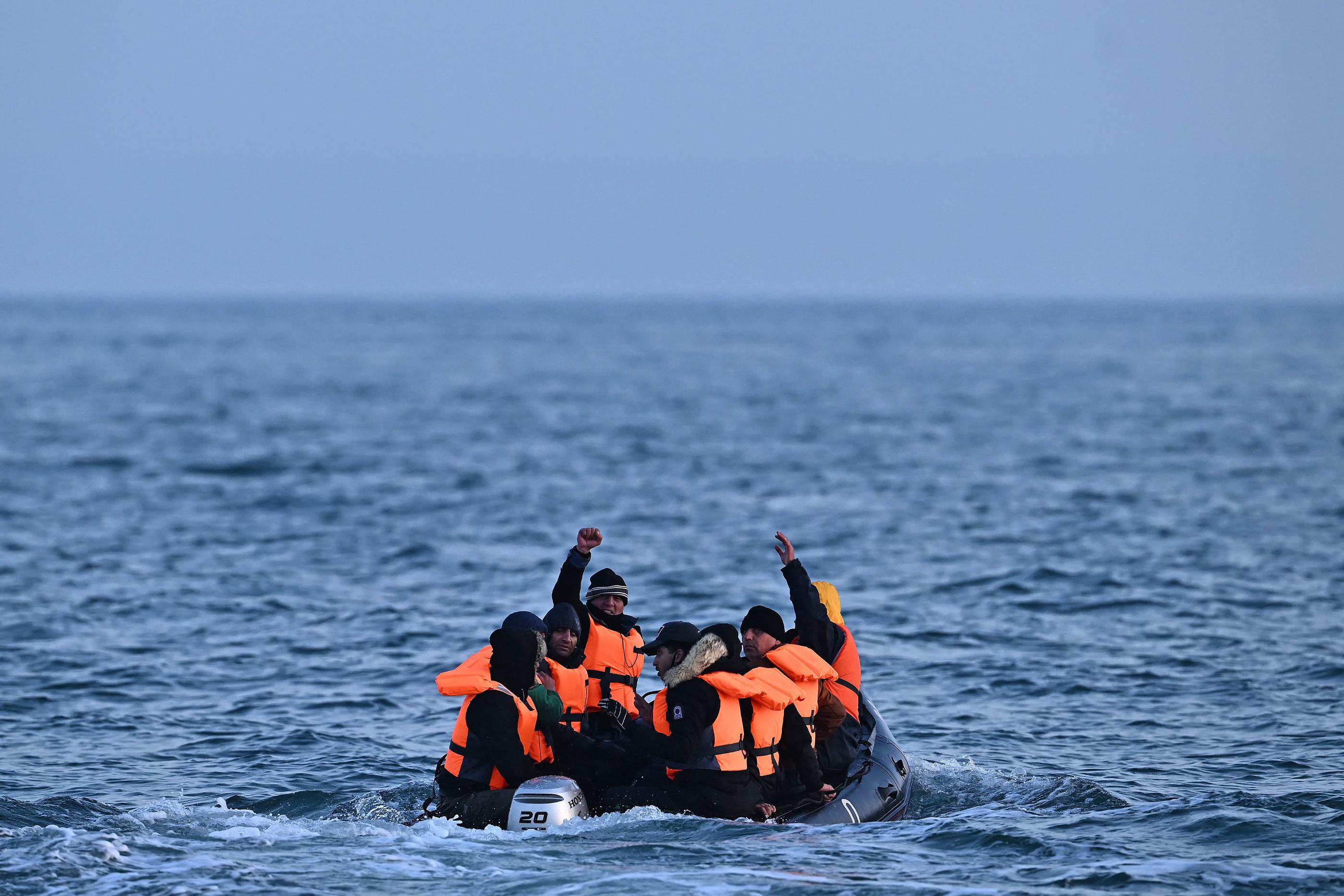 Depuis le début de l'année, au moins quinze migrants sont décédés dans des tentatives de traversée (illustration). AFP/Ben Stansall