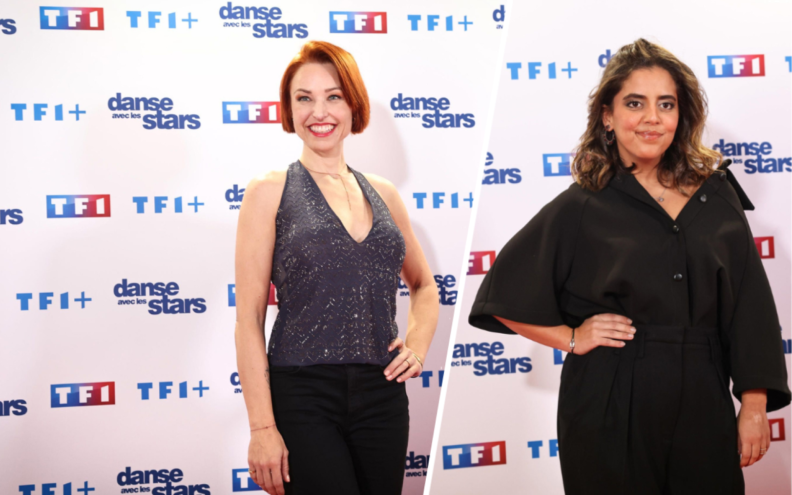 Natasha St-Pier et Inès Reg lors de la conférence de presse d’annonce de « Danse avec les stars ». LP/Fred Dugit
