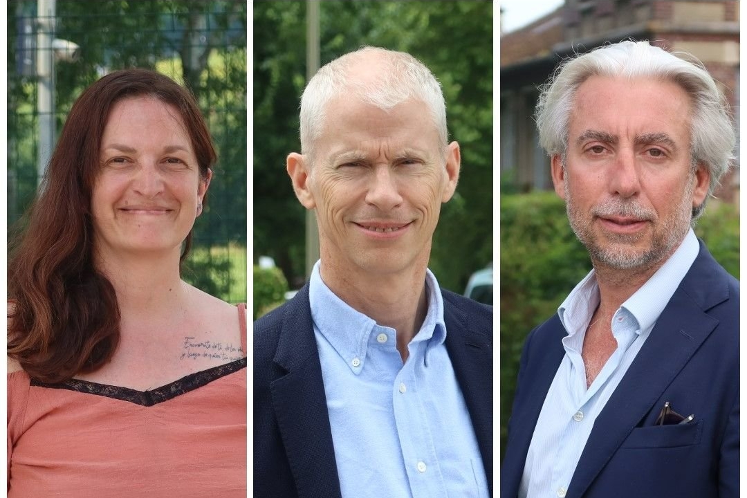 Laurie Caenbergs (LFI-NFP), Franck Riester (Renaissance) et Philippe Fontana (LR-RN) étaient candidats au premier tour dans la 5e circonscription de Seine-et-Marne (Coulommiers). Qualifiée, la candidate de la gauche s'est toutefois retirée de la course. LP/Sébastien Roselé