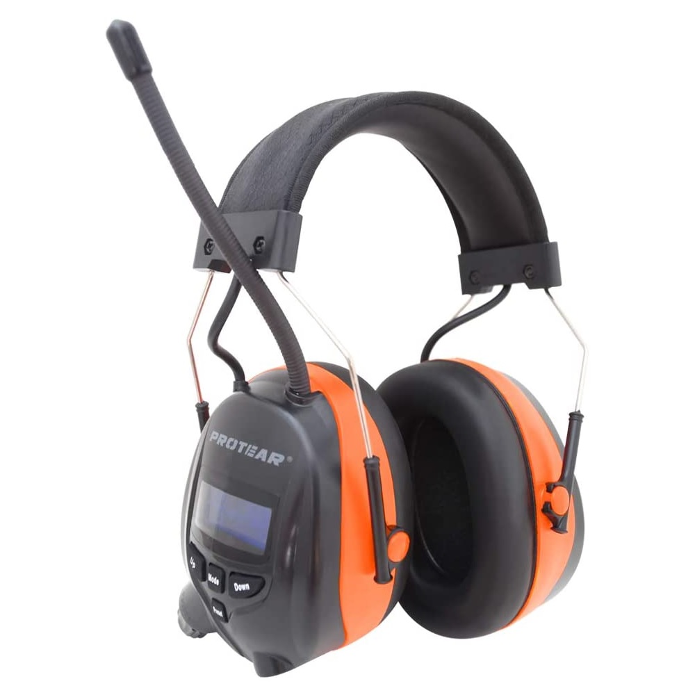 Casque De Protection Auditive Bluetooth Anti Bruit Radio FM Travail Chantier
