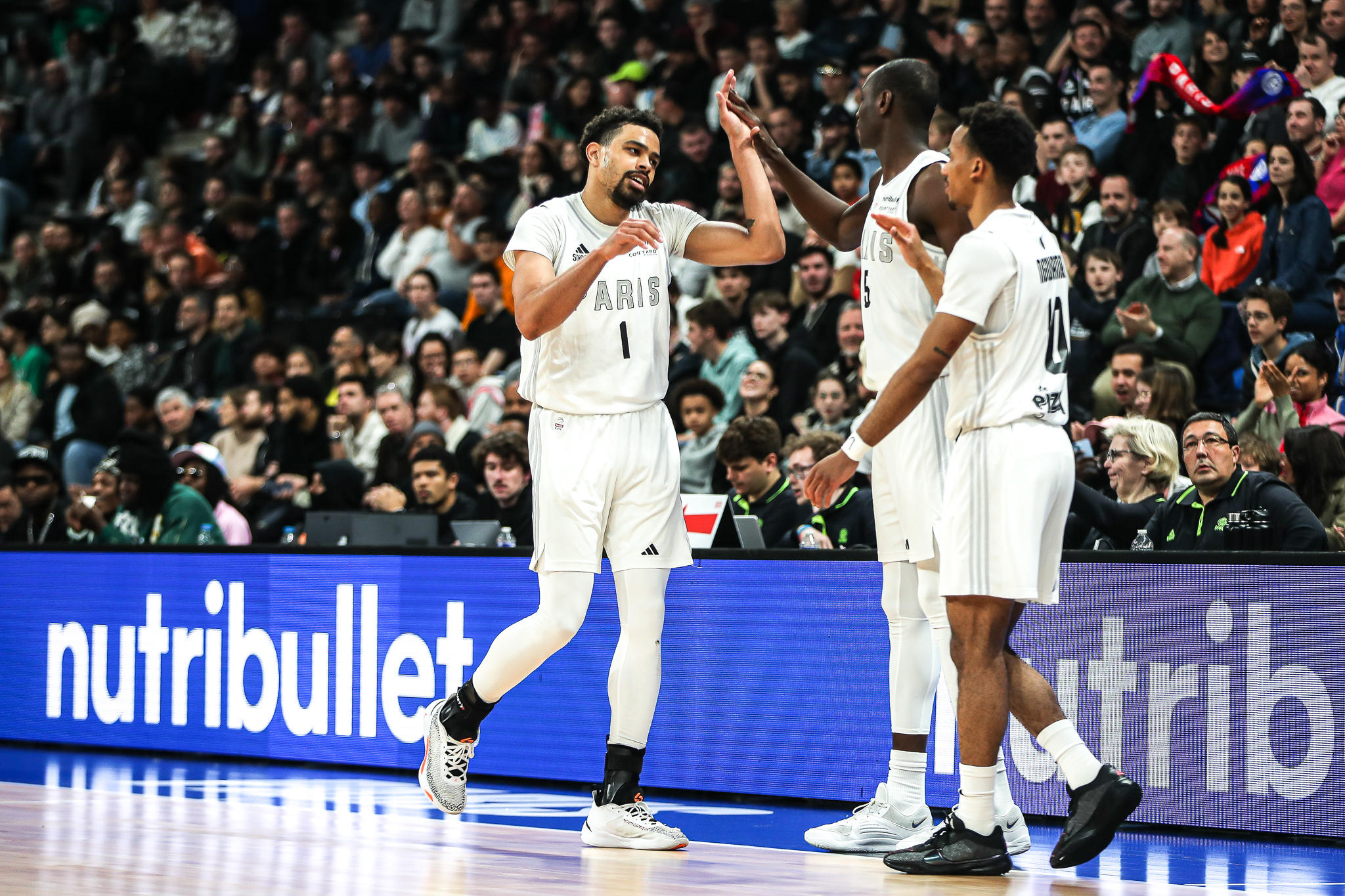 Le Paris Basket reste sur 25 victoires consécutives. Icon Sport/Thomas Proisy