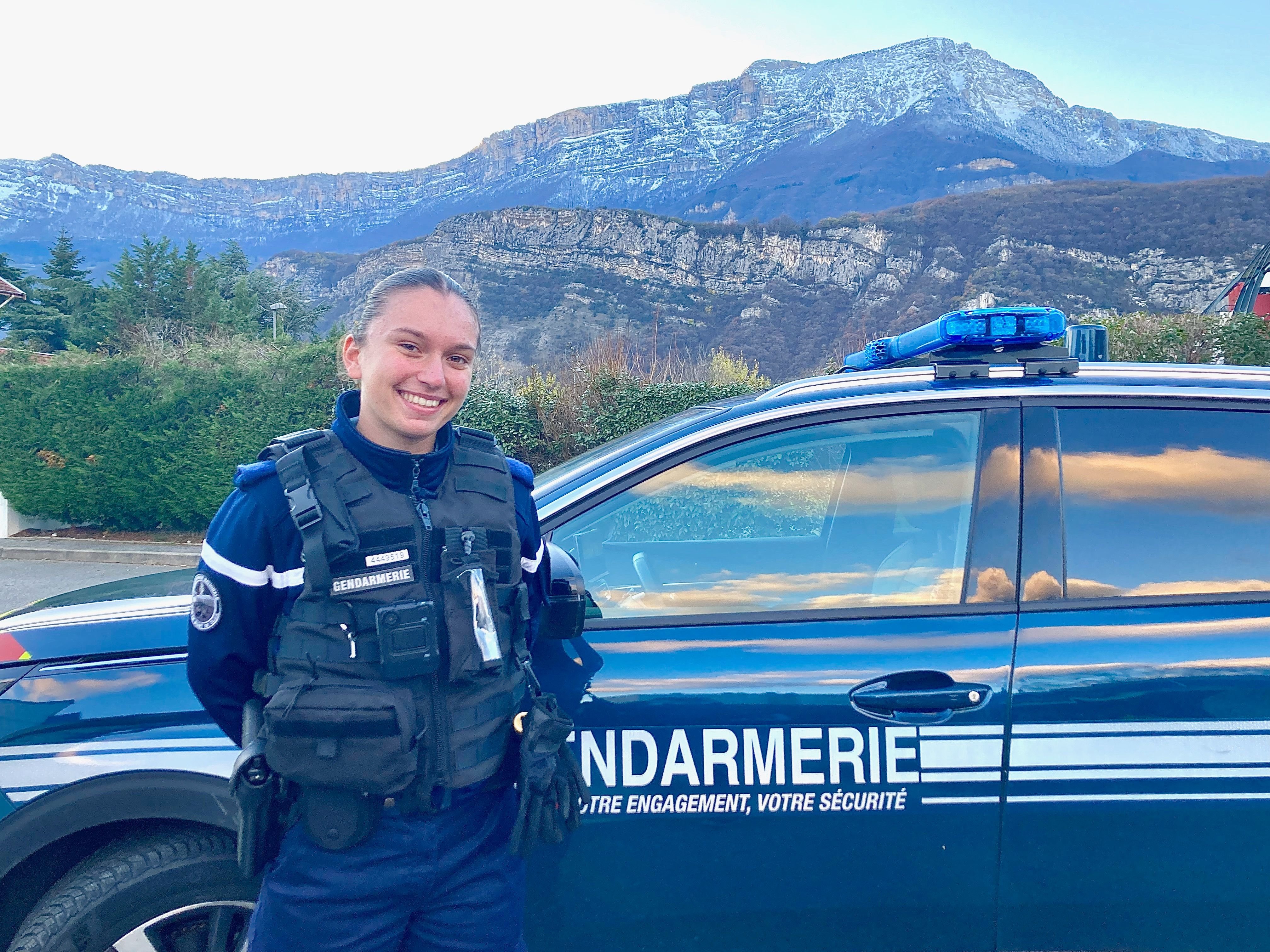 Maëlys Saint-Denis, 18 ans, a sauvé un bébé en train de s'étouffer le 6 décembre dernier à Pont-de-Claix (Isère). LP/Serge Pueyo