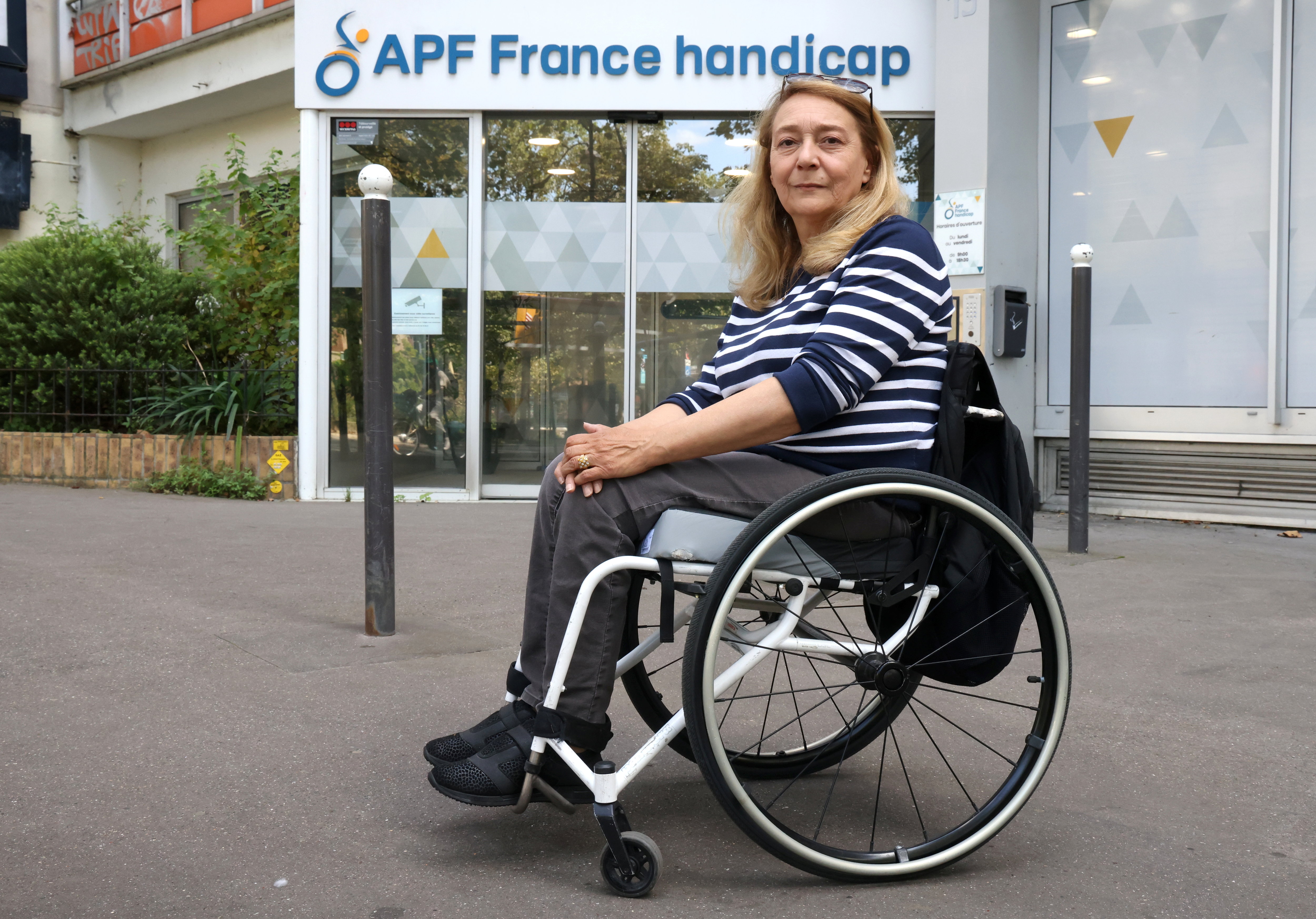 Pascale Ribes est la tête d'APF France handicap depuis 2020 et se bat pour que les personnes en situation de handicap aient les mêmes droits que les valides. LP/Jean-Baptiste Quentin