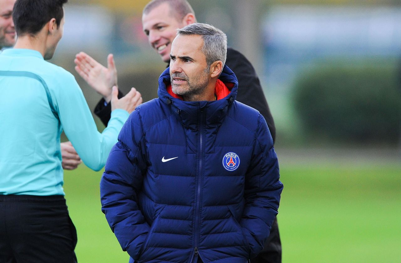 François Rodrigues, ancien entraîneur du centre de formation du PSG, ici à la fin des années 2010. Icon Sport