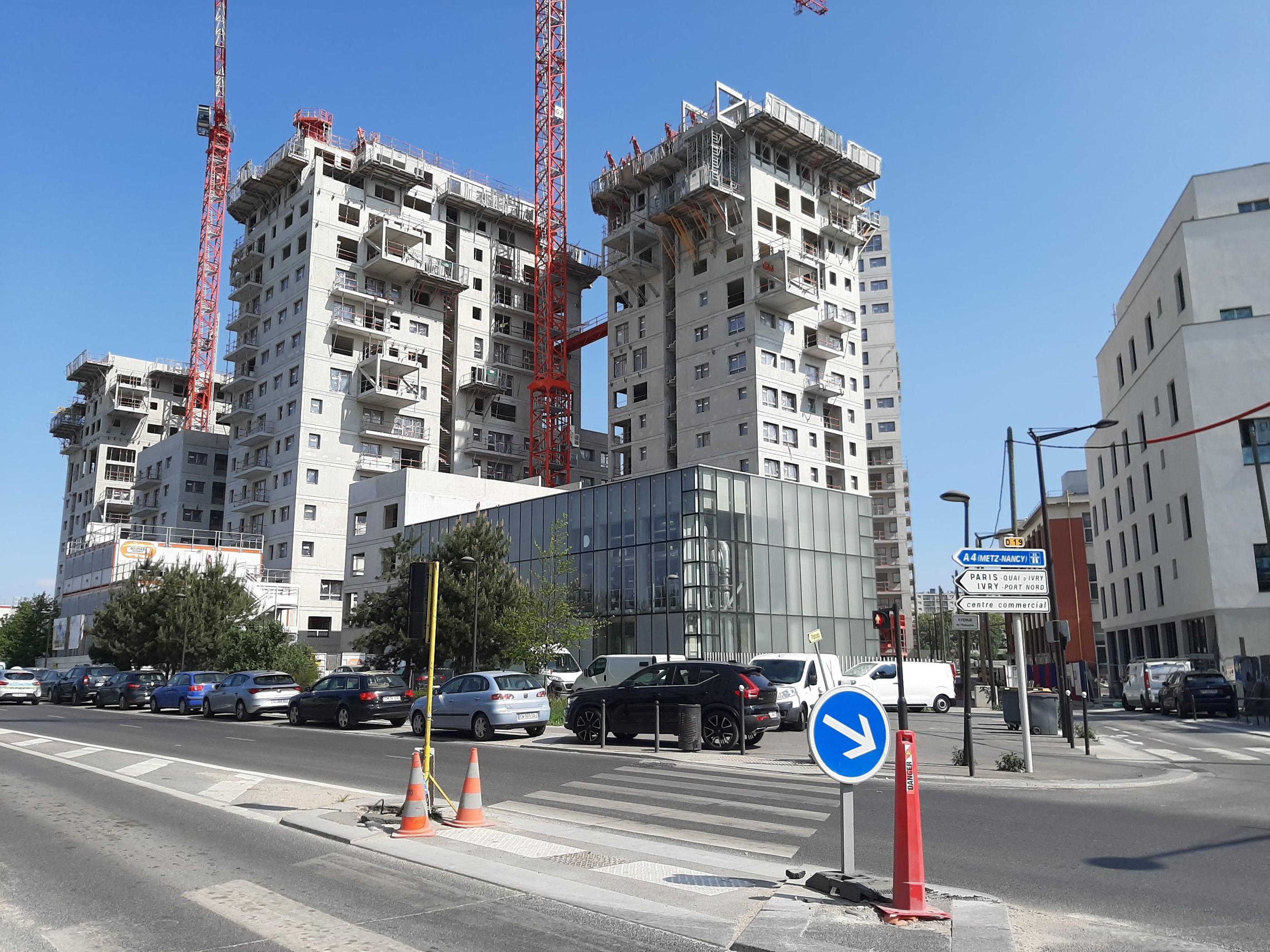 La construction d'appartements neufs est en chute libre, soit près de 50 % de moins en 2023 par rapport à 2022. LP/Marine Legrand