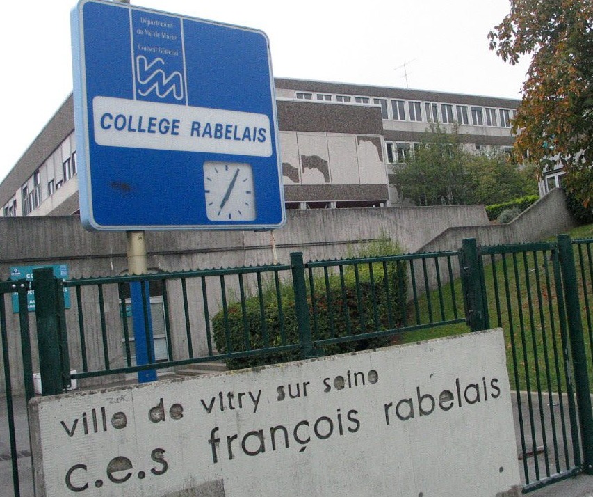 Vitry-sur-Seine (Val-de-Marne). Deux mineurs ont été interpellés après une intrusion dans le collège Rabelais, samedi 30 mars aux alentours de 18 heures. LP/N.P.