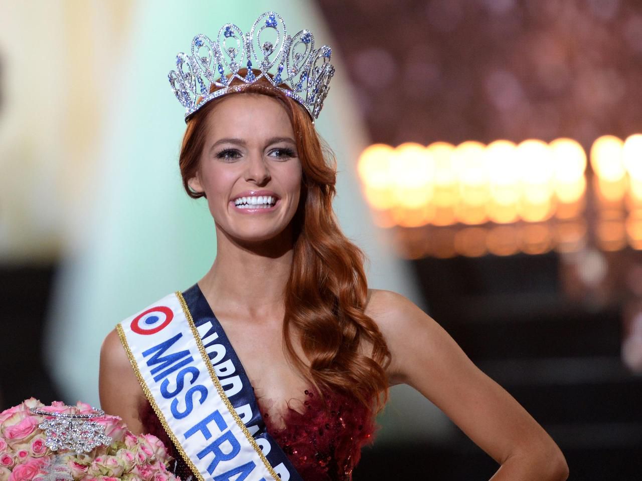 Maëva Coucke a été sacrée Miss France 2018. AFP