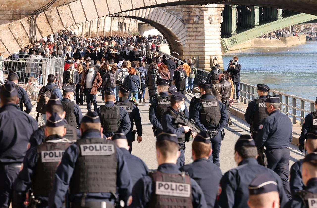 -«Il y en a marre !» : à Paris, les quais de Seine évacués par la police