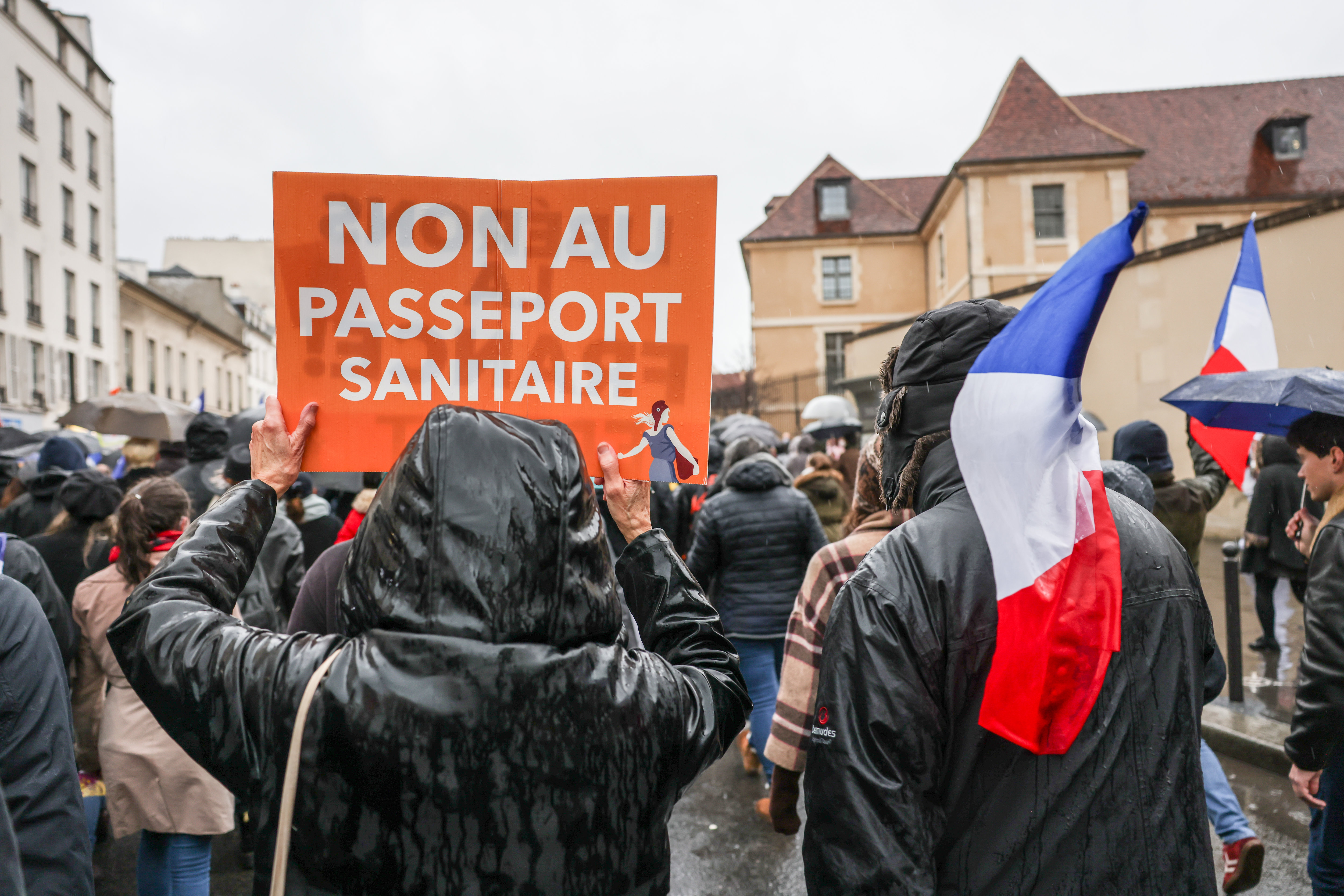 Anti-passe vaccinal: 105200 manifestants dans toute la France dont 18000 à  Paris, selon le ministère de l'Intérieur - Le Parisien