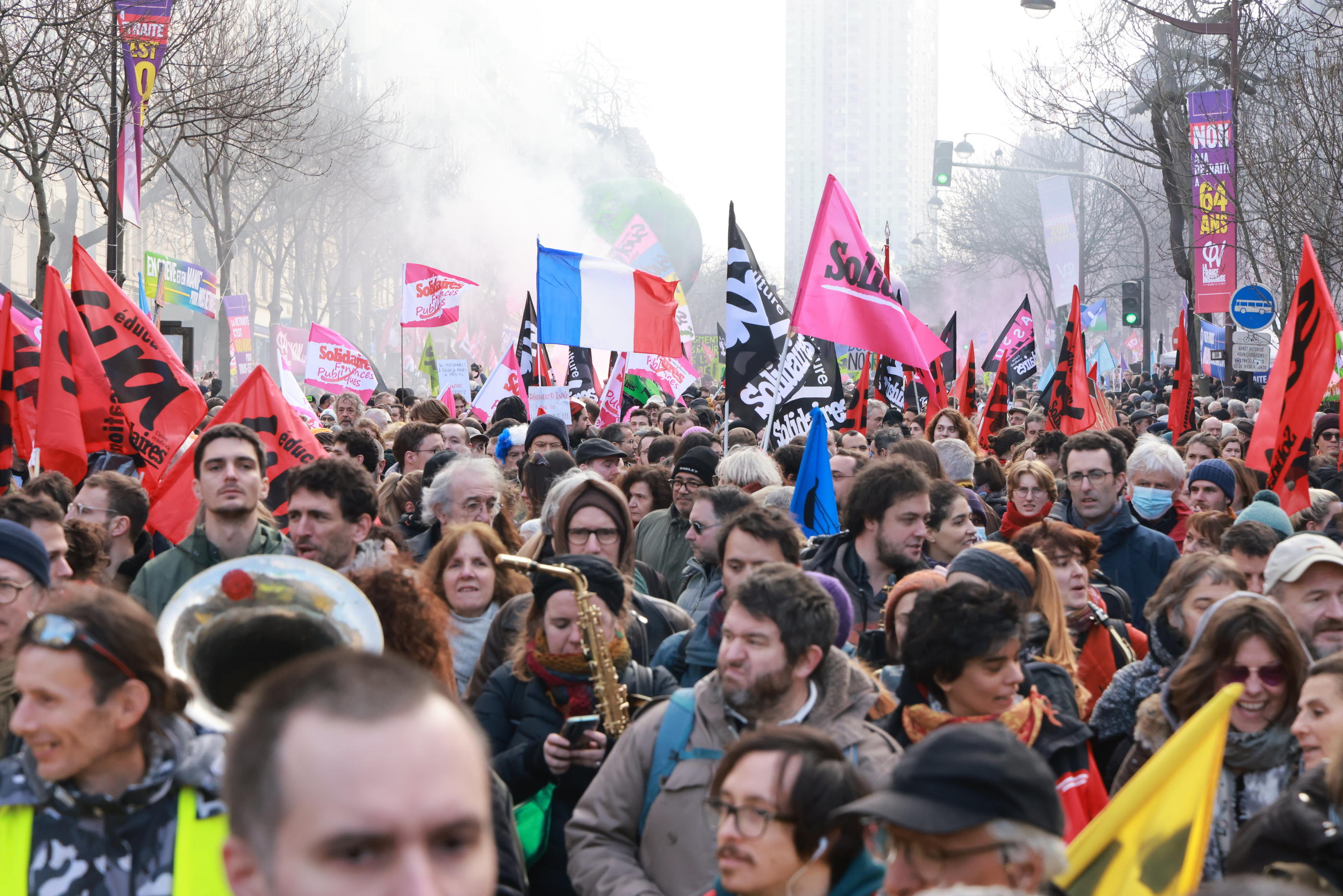 Les chiffres... et les méthodes de comptage des manifestants diffèrent entre syndicats, ministère de l’Intérieur et cabinet privé. LP/Philippe Lavieille