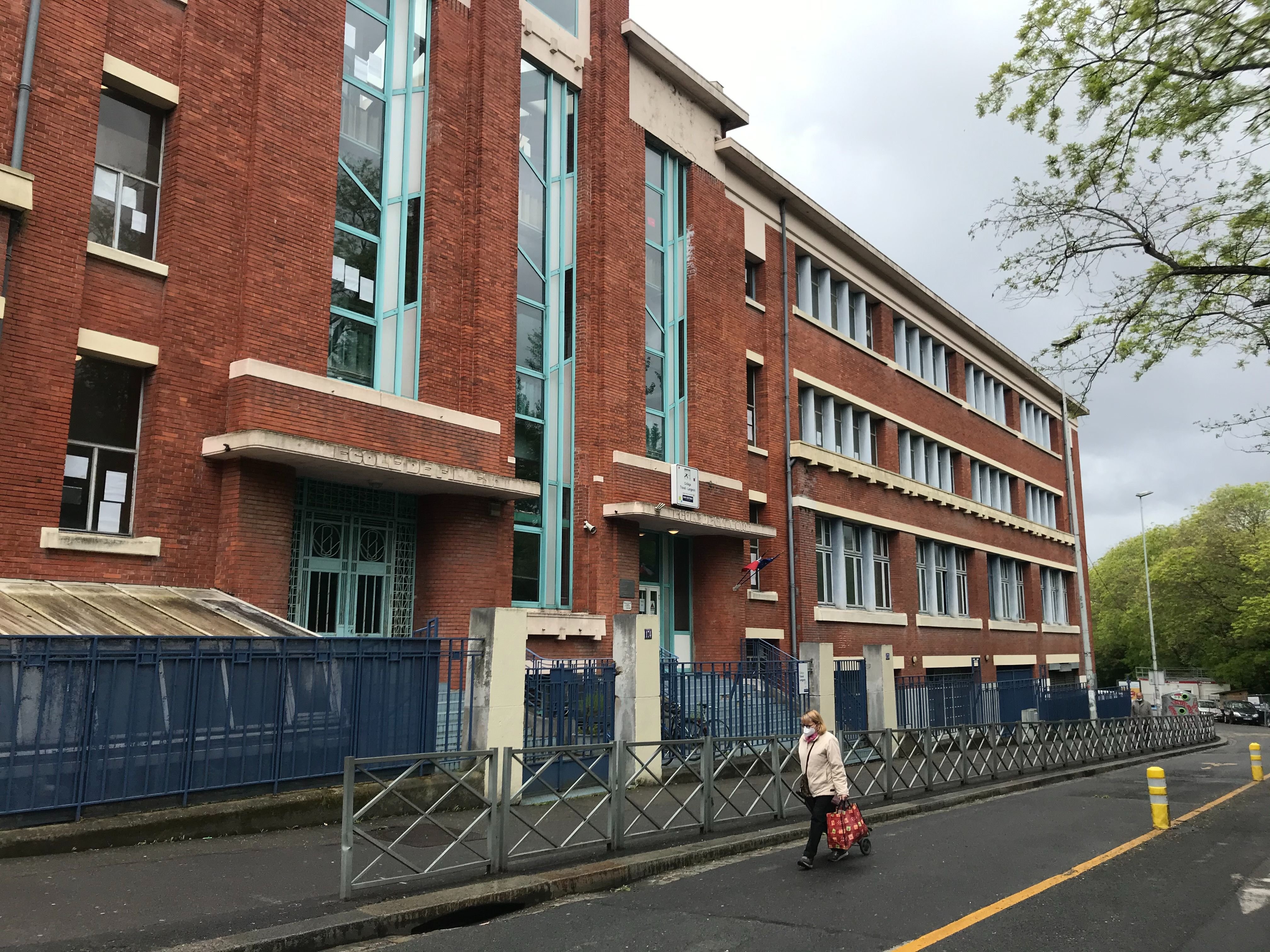 Bagnolet. Le collège Travail-Langevin fait partie des établissements scolaires qui doivent être reconstruits par le conseil départemental de Seine-Saint-Denis (Archives). LP/H.H.