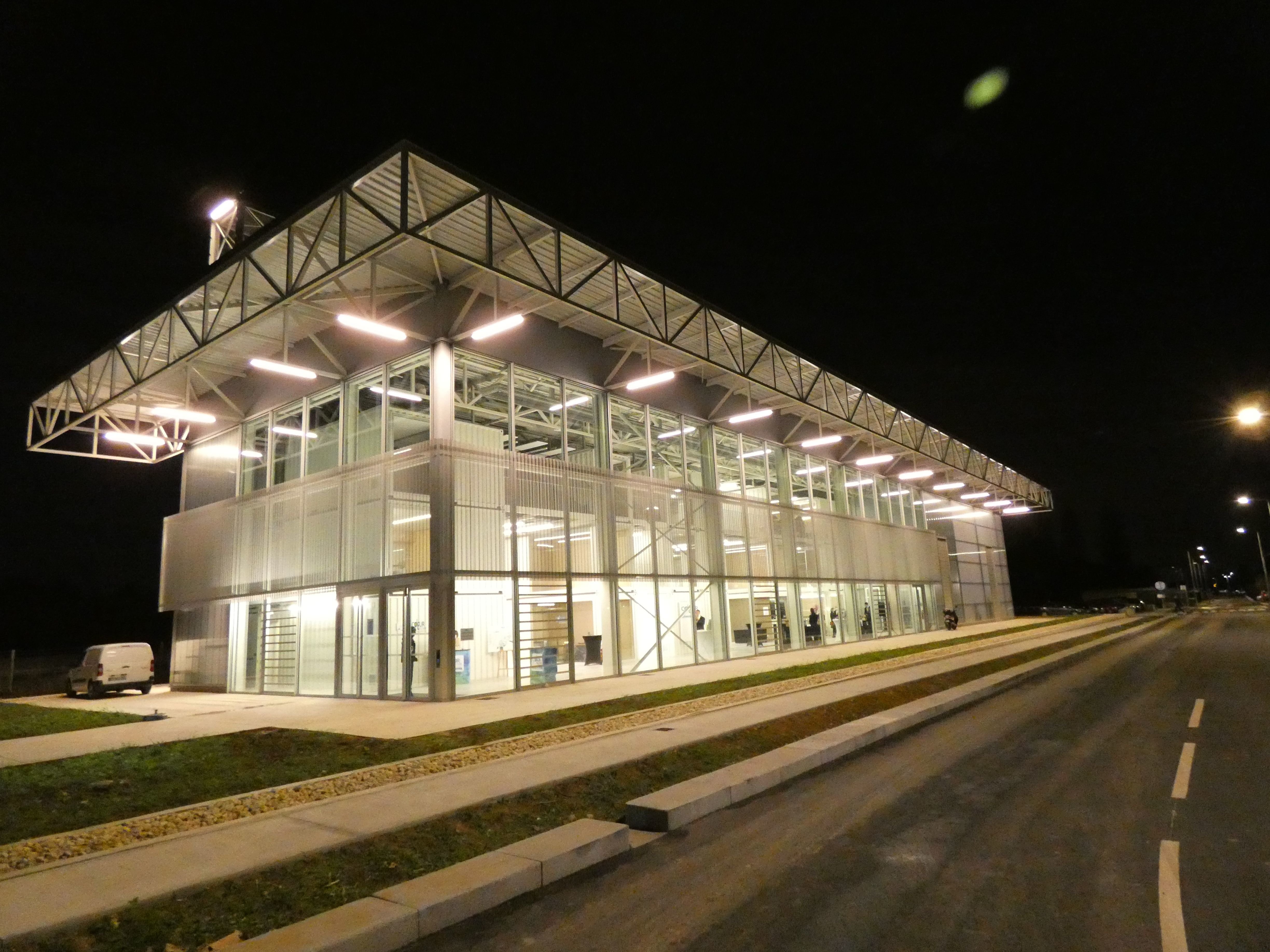 Brétigny-sur-Orge (Essonne). Ce bâtiment d’un nouveau genre a été inauguré début décembre sur l’ex-base aérienne 217. LP/Cécile Chevallier