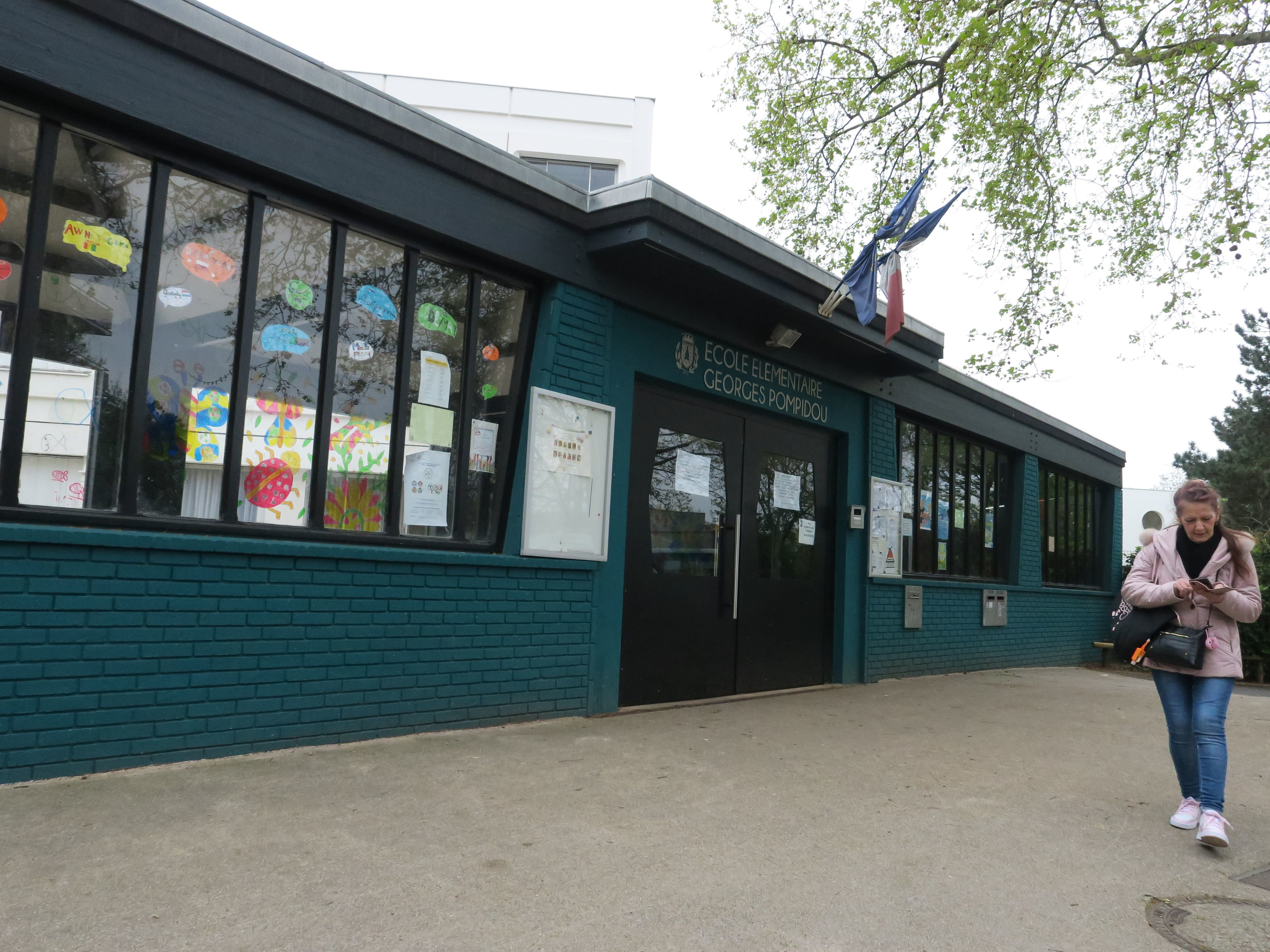 Les écoles maternelle et élémentaire Pompidou de Maisons-Alfort (Val-de-Marne) sont restées fermées ce lundi. LP/Laure Parny