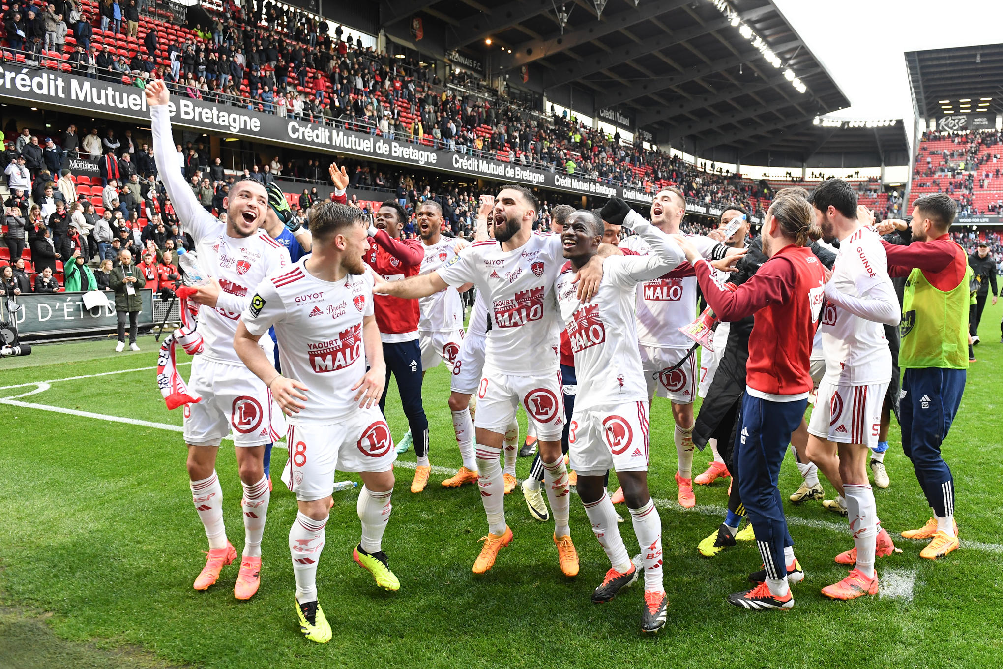 Auteurs d'une saison historique, les Brestois devront malmener les espoirs de maintien de Nantes pour s'offrir un avenir dans la plus belle des coupes européennes. Icon Sport