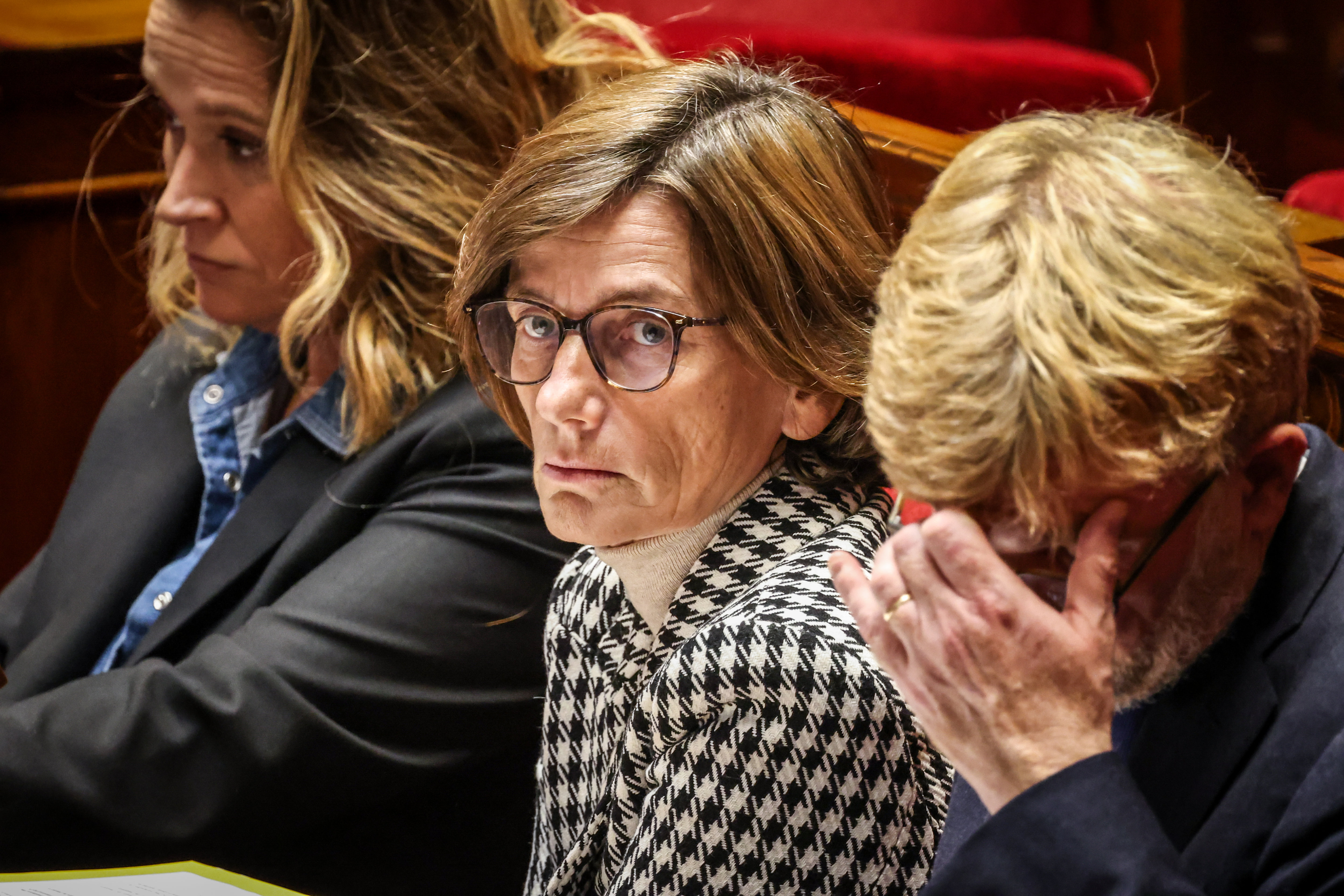 Agnès Firmin-Le Bodo lors d'une séance de questions au gouvernement, fin octobre. LP/Frédéric Dugit