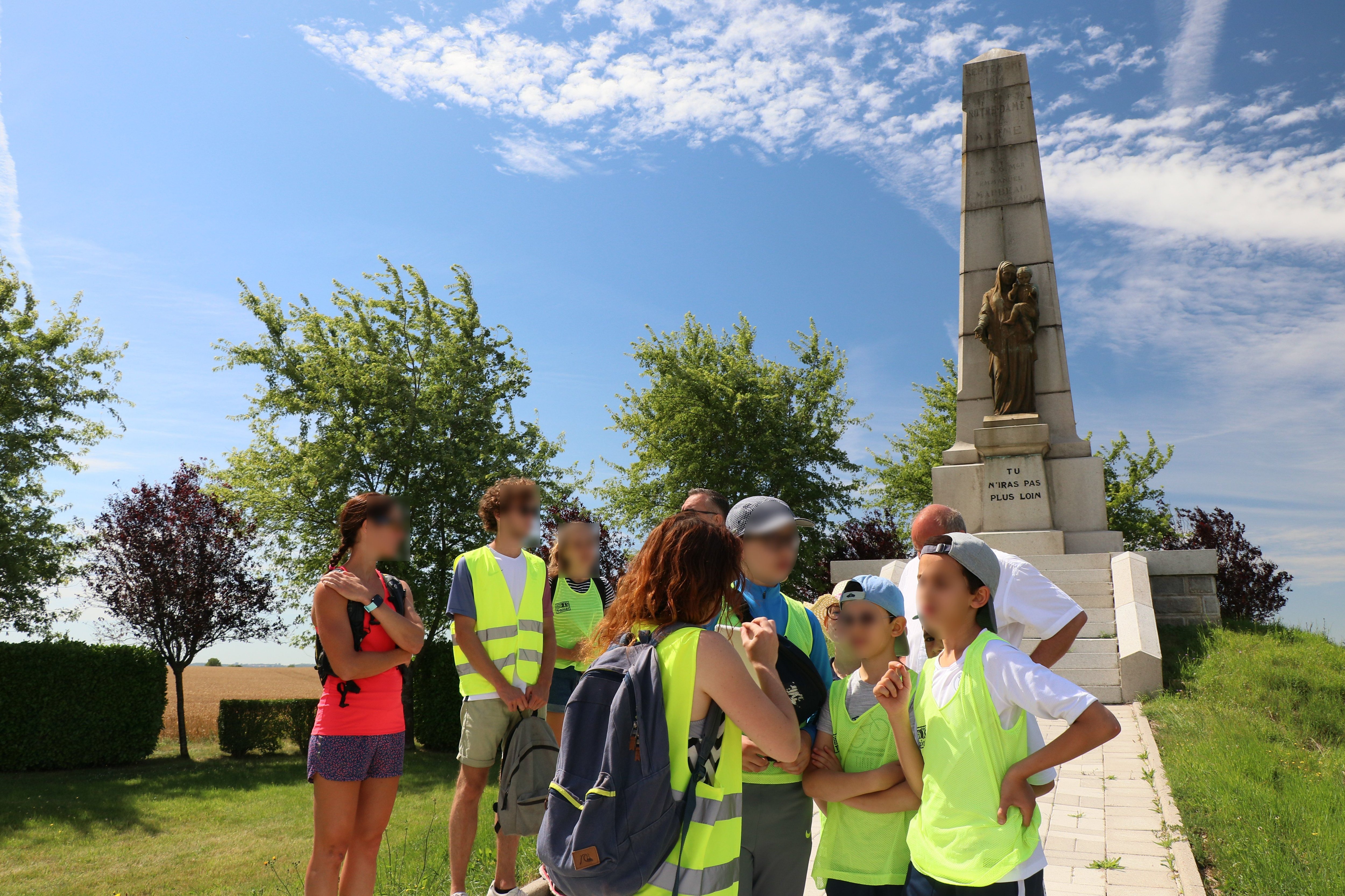 Barcy, juillet 2020. Notre-Dame de la Marne est un monument religieux et patriotique érigé en 1924 sur la champ de la 1re Bataille de la Marne pour célébrer le "Miracle de la Marne" quand, début septembre 1914, l'avancée allemande fut stoppée à 50 km à l'est de Paris. LP/Hugues Tailliez