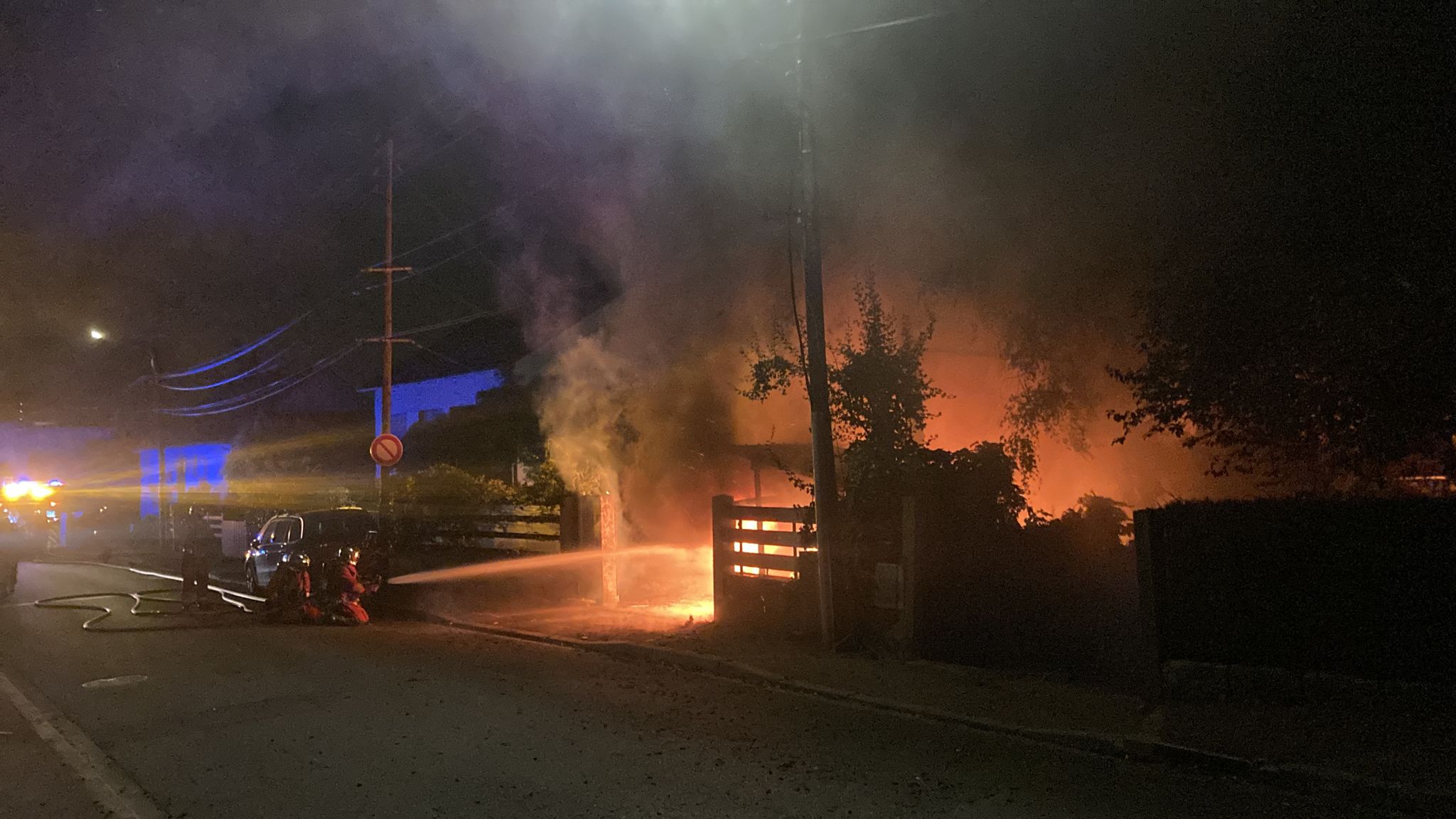 Le domicile de Vincent Jeanbrun, maire de L'Haÿ-les-Roses (Val-de-Marne) a été incendié dans la nuit du samedi 1er juillet au dimanche 2 juillet 2023. (DR)