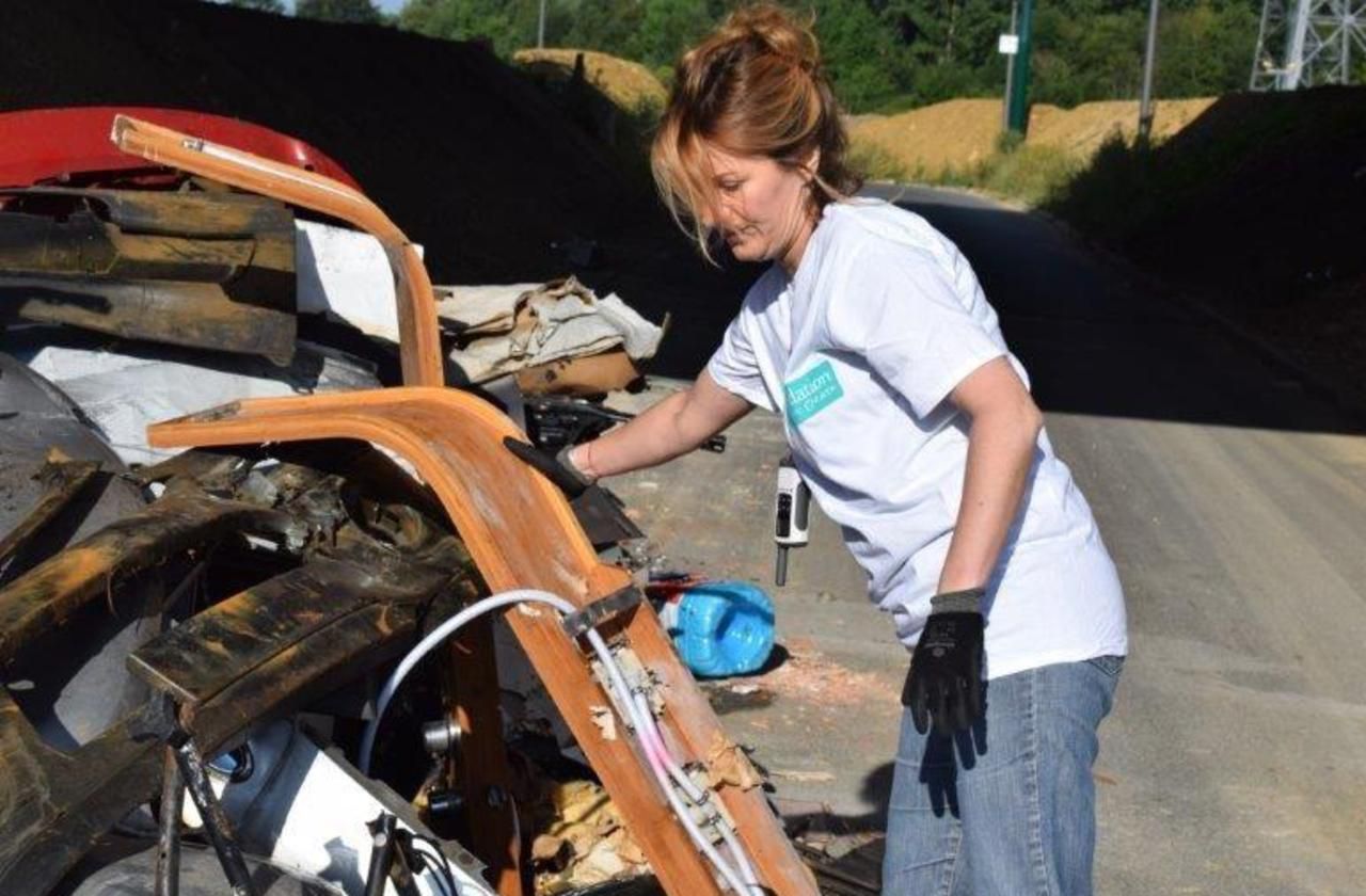 <b></b> Saint-Thibault-des-Vignes, dimanche 21 juin 2020. L’association OSE (Organe de sauvetage écologique), présidée par Edouard Feinstein, a ramassé 5 tonnes de déchets en bord de Marne avec 25 volontaires. 