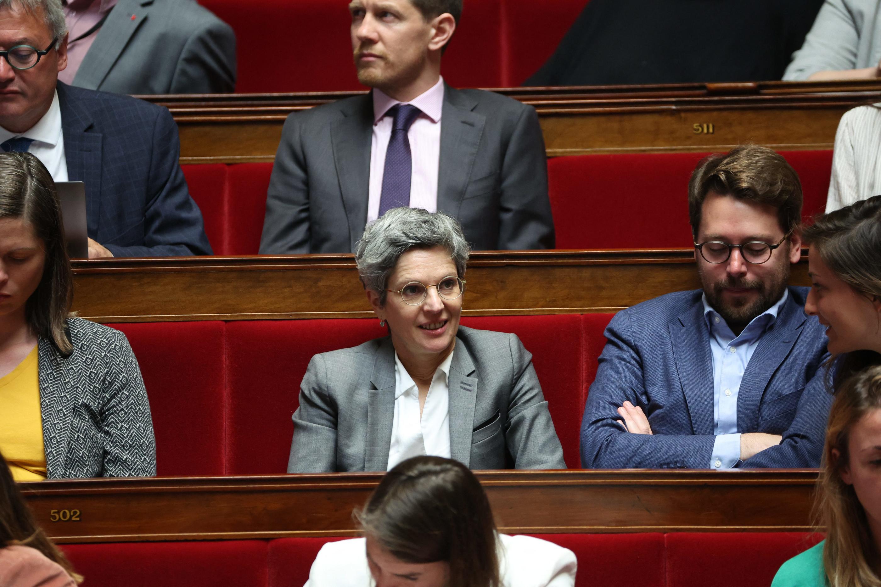 À l'instar de Sandrine Rousseau (ici à l'Assemblée, le 9 mai) ou Julien Bayou, plusieurs élus écologistes souhaitent que l'alliance Nupes inaugurée pour les législatives se perpétue lors des européennes. LP/Arnaud Journois