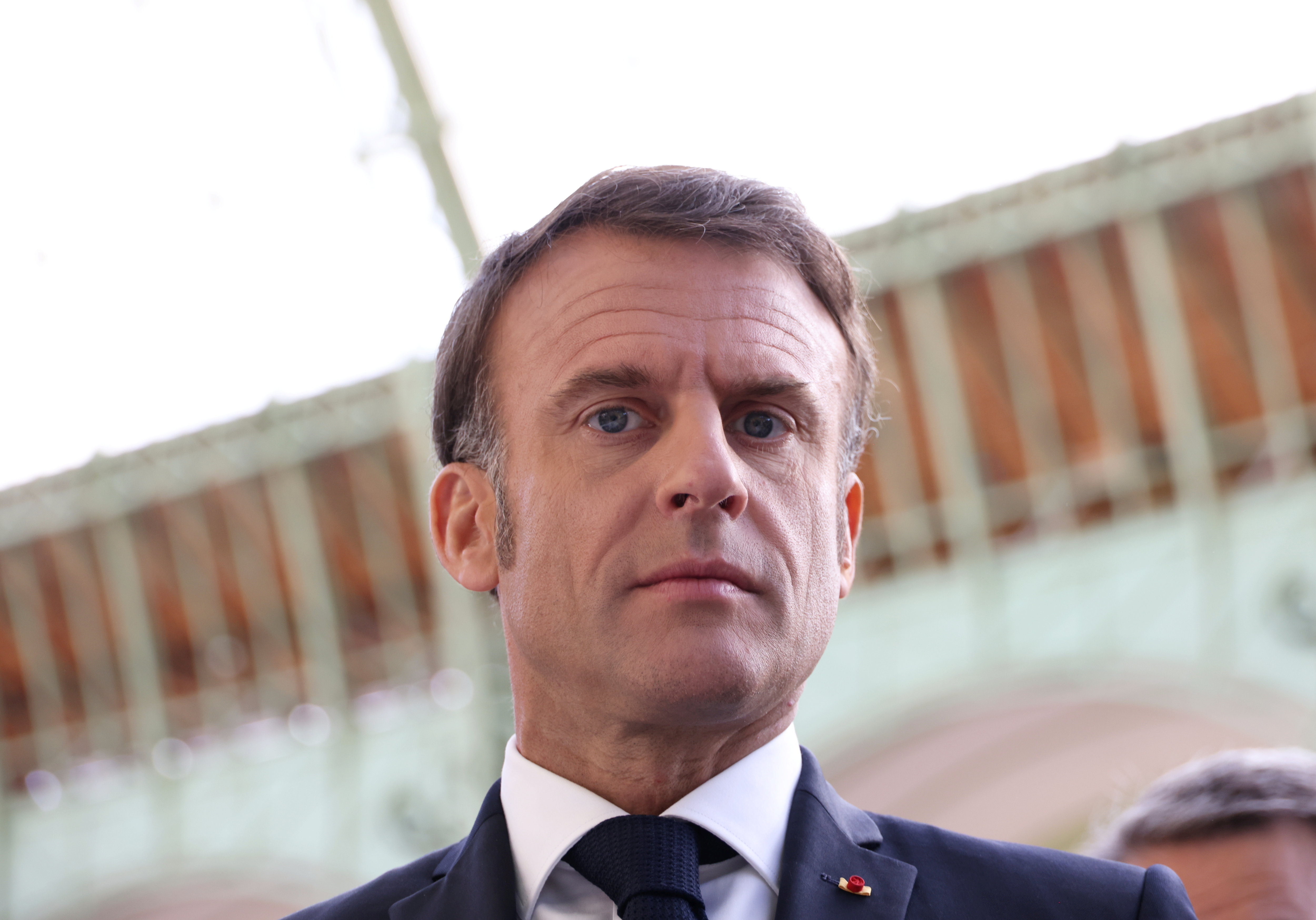 Emmanuel Macron a appelé mercredi à élargir les sanctions contre l'Iran. LP / Delphine Goldsztejn
