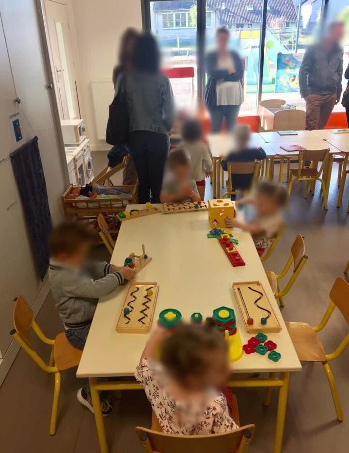 <b></b> Le petit village d’Us ouvre enfin sa nouvelle maternelle. Les petits sont désormais accueillis dans des locaux adaptés.