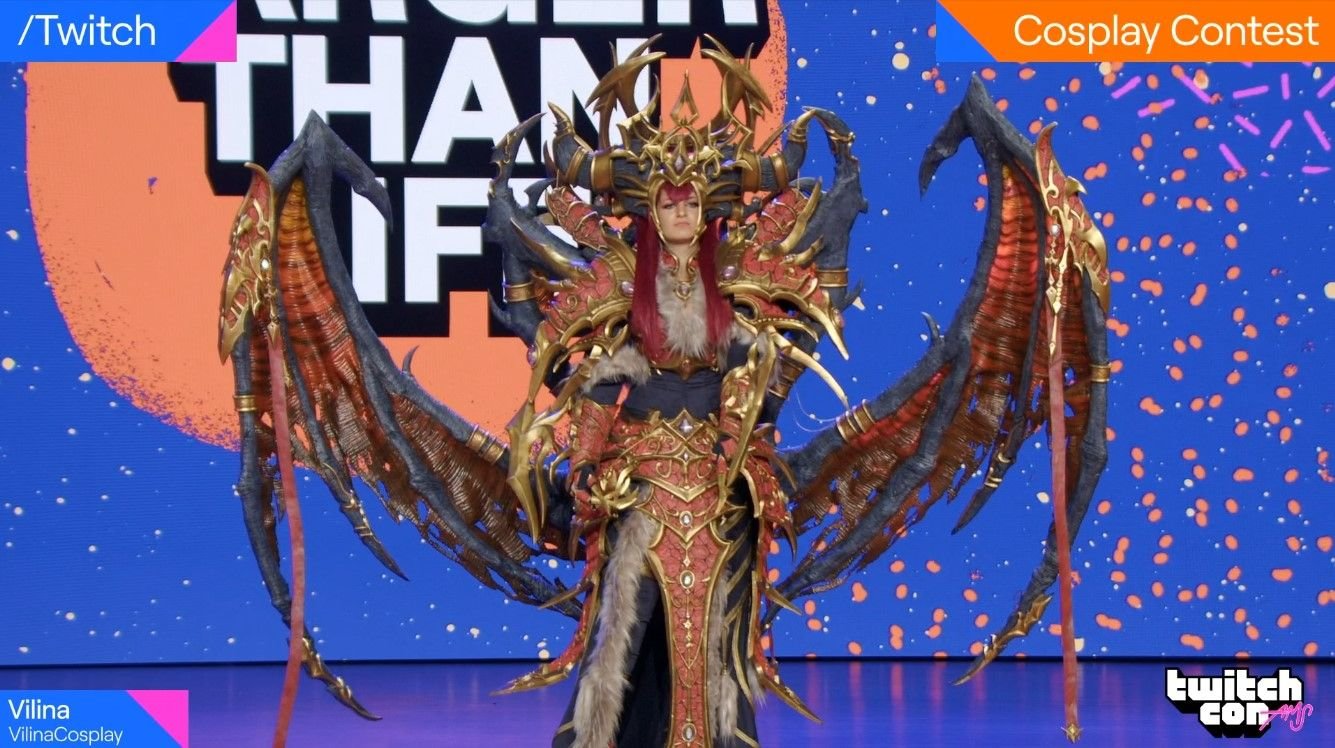 La cosplayeuse Vilina a remporté le Premier prix de la convention TwitchCon Europe qui s’est déroulée aux Pays-Bas. DR