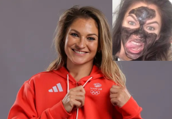 Amy Wilson-Hardy, a quitté le tournoi des Jeux olympiques mardi après la divulgation d’une photo où elle apparaît faisant un « blackface ». DR/Instagram