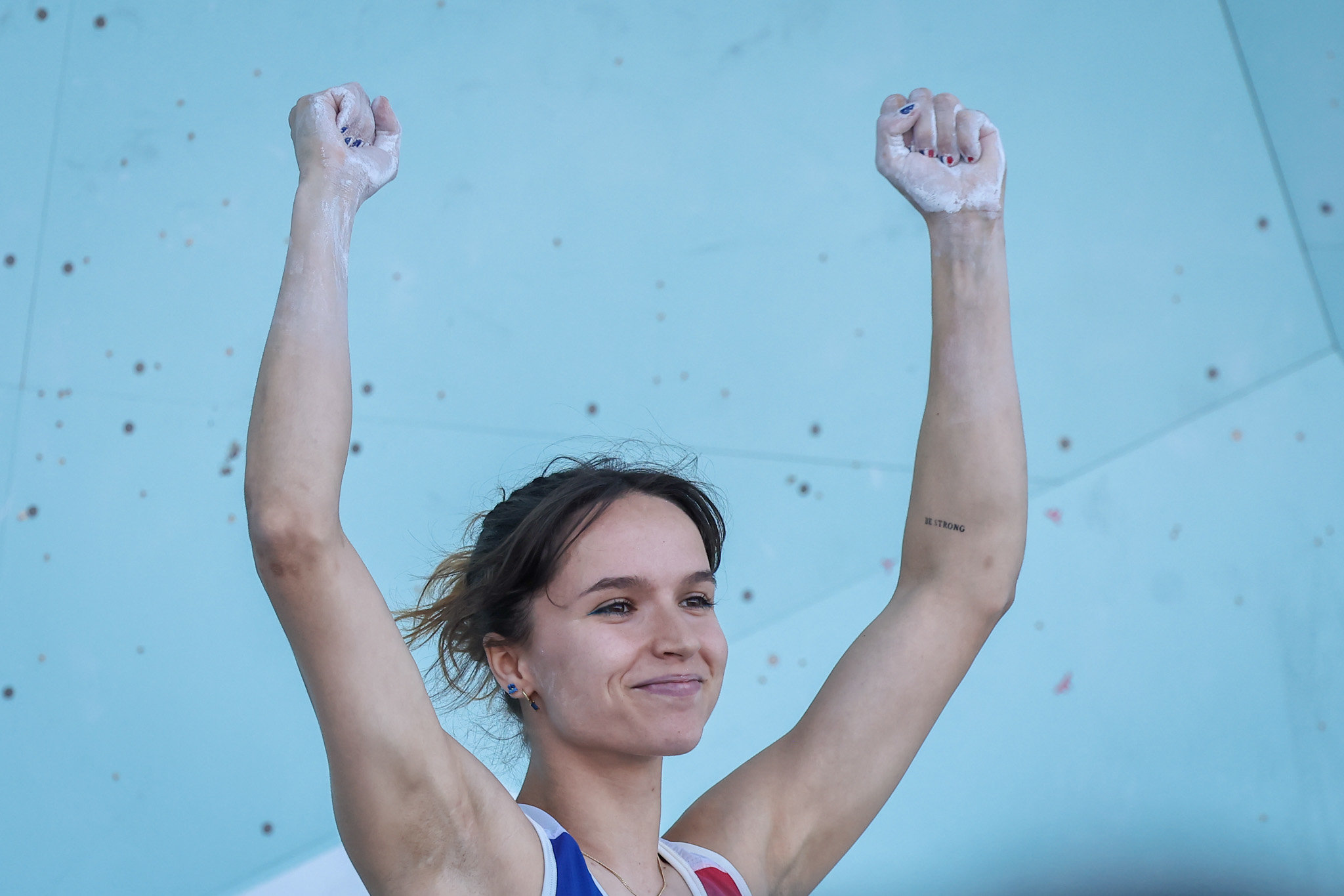 Oriane Bertone est en finale du combiné ce samedi. LP/Fred Dugit