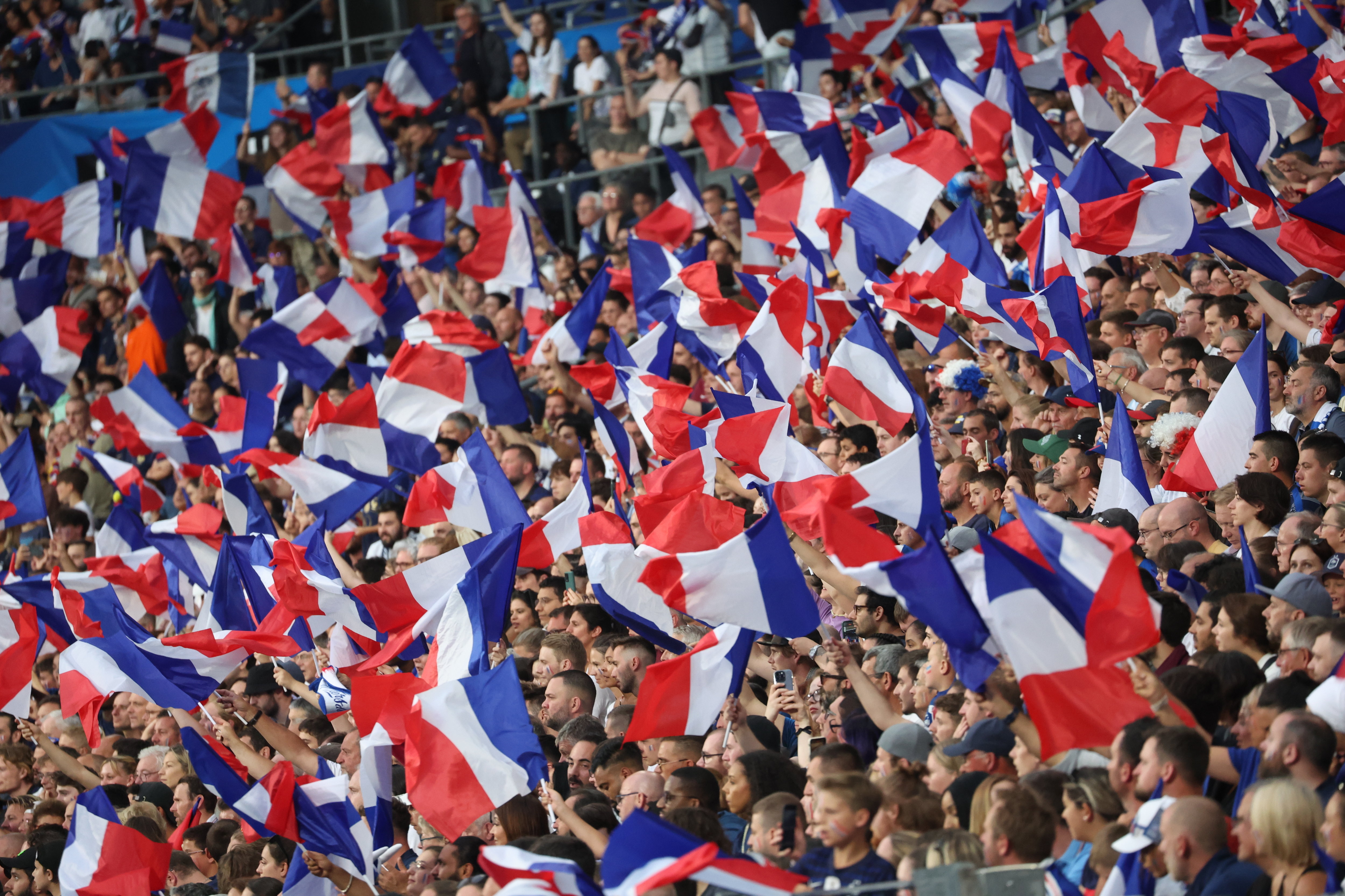 Le Stade de France, ici en juin 2023, étant en travaux jusqu'à l'été en vue des JO, les Bleus du foot, comme leurs homologues du rugby avant eux, vont évoluer en région. LP/Arnaud Journois