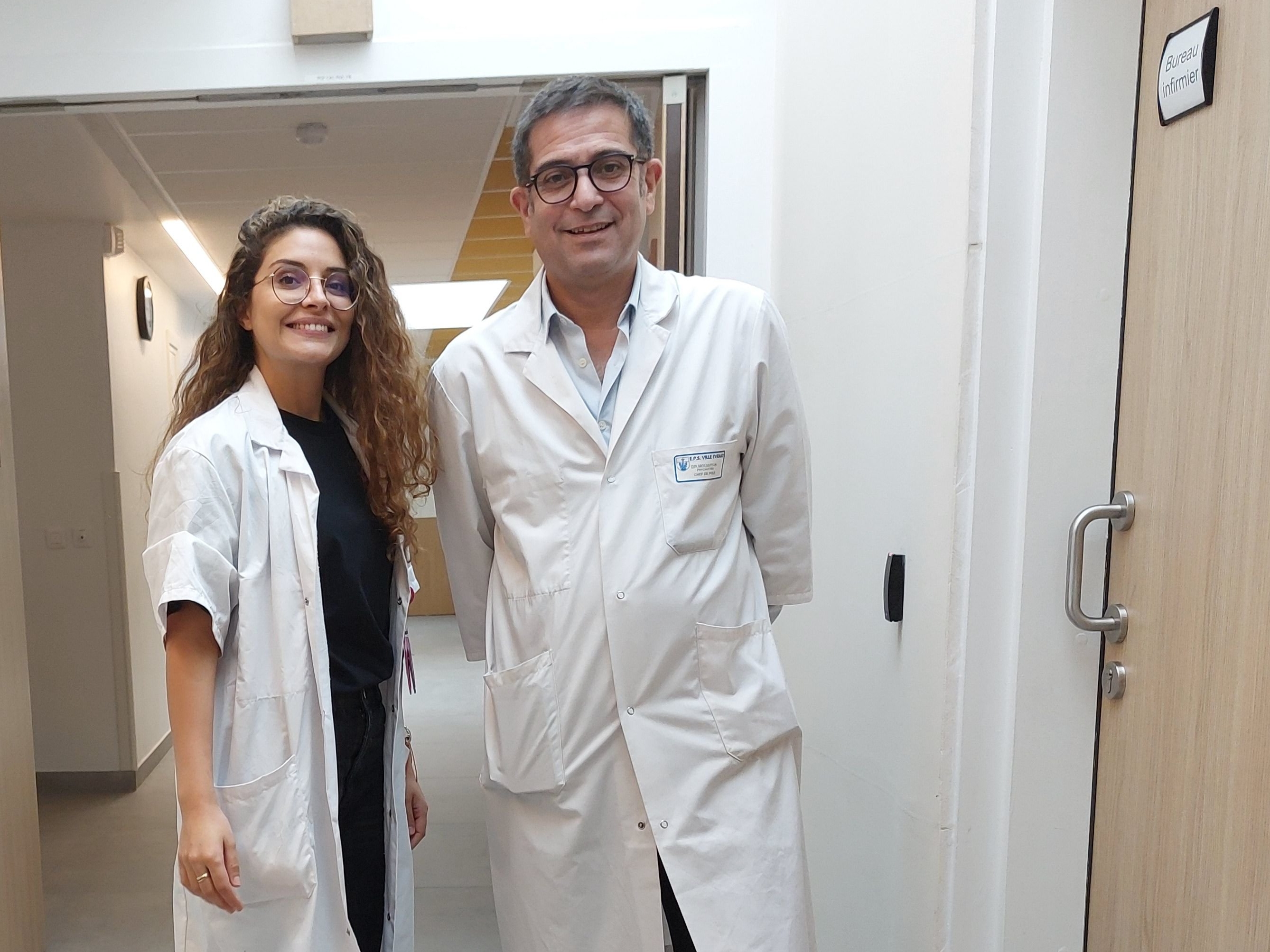 La Dr. Nadia Cheffi est responsable de la nouvelle unité d'urgences psychiatriques situé dans l'hôpital Delafontaine de Saint-Denis (Seine-Saint-Denis), initiée par le Dr. Fayçal Mouaffak, psychiatre. LP/E.M.