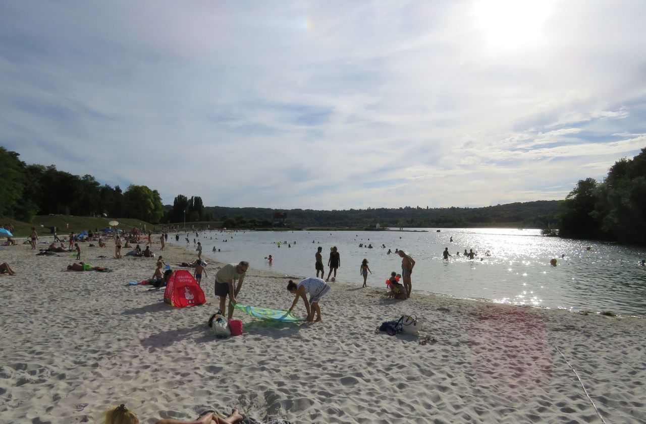 <b></b> Jablines, septembre 2016. L’île de loisirs de Jablines-Annet a décroché, cette année encore, le Pavillon bleu. Elle l’avait obtenu pour la première fois, il y a six ans. 