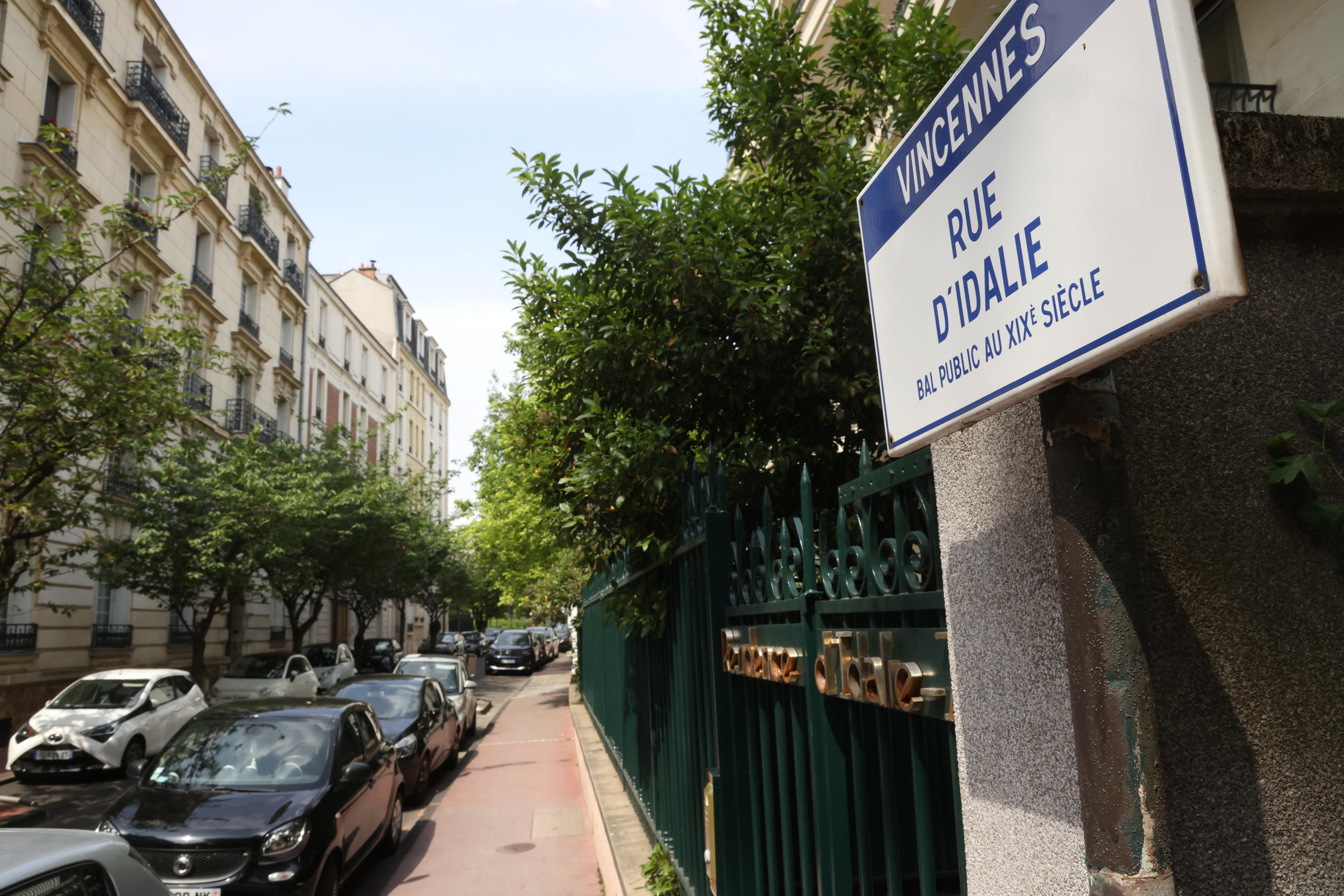 La rue d'Idalie doit son nom à un ancien bal populaire parisien. Désormais, c'est la rue la plus chère de son département. LP/Jean-Baptiste Quentin.