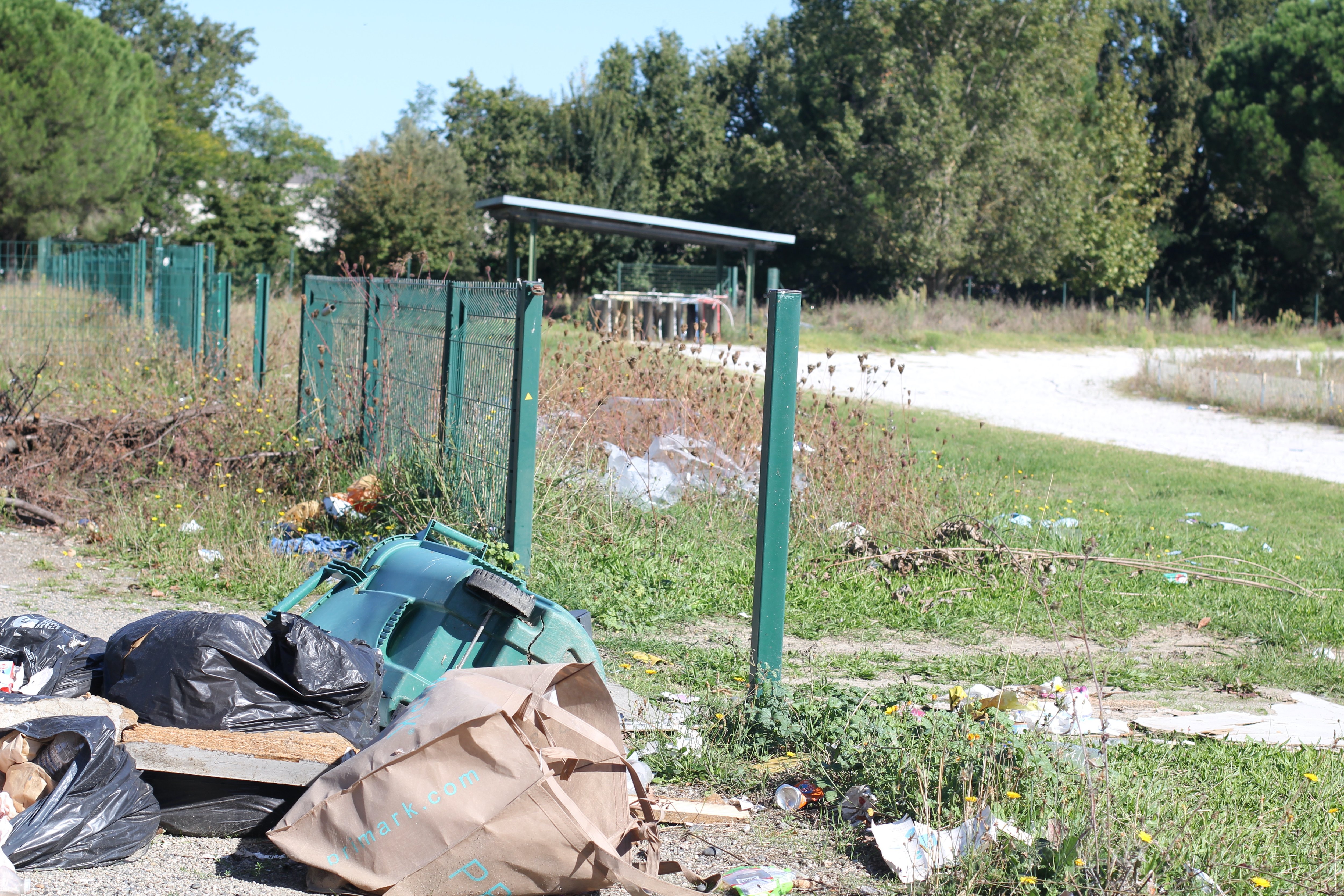 Situé dans le quartier de la Cépière, à Toulouse, ce cynodrome a été saccagé à la suite d'une occupation illégale démarrée le 14 juillet./LP/Paul Périé