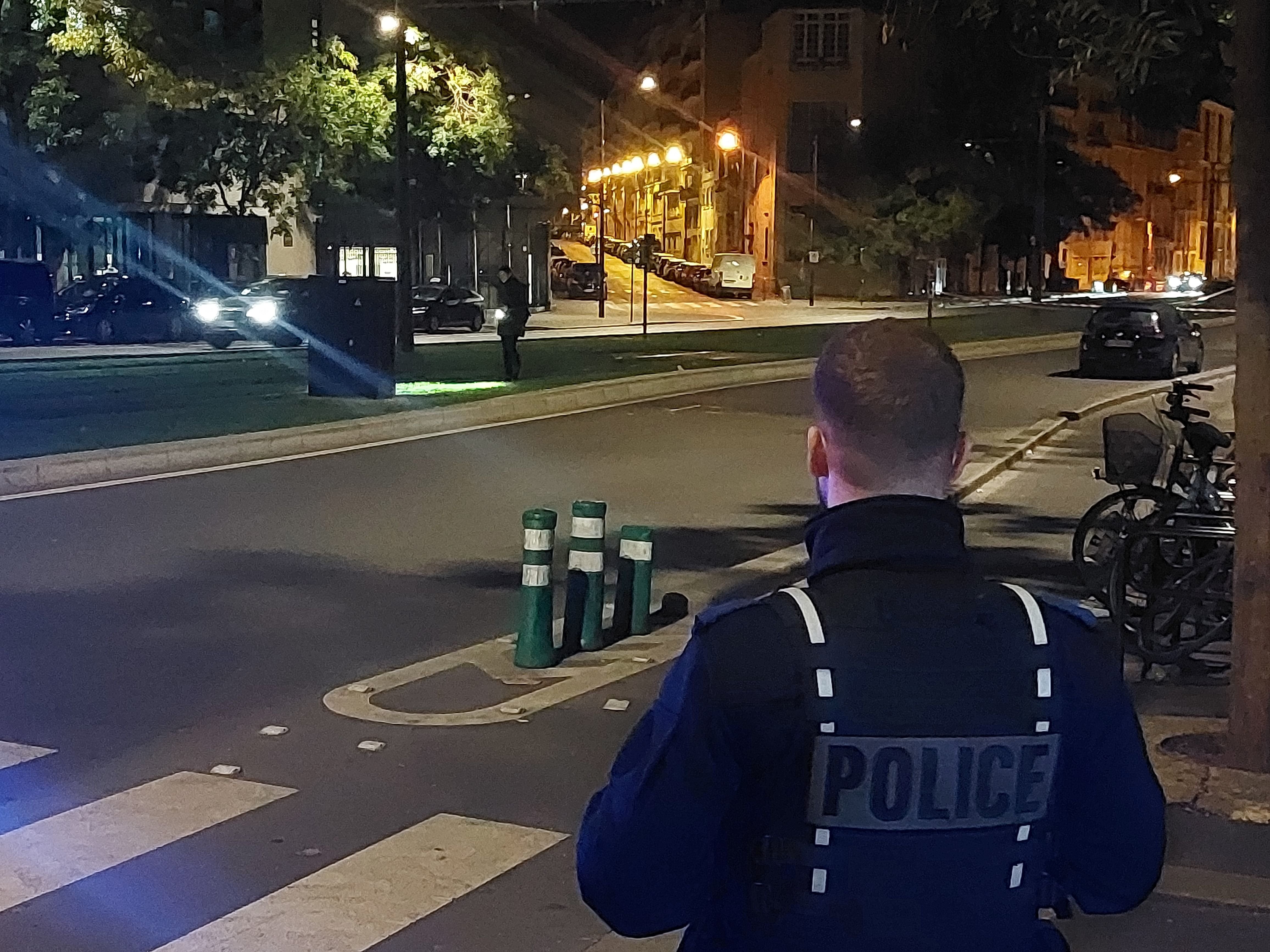 Paris (XVIIe), boulevard Berthier, nuit du 11 au 12 novembre. Un adolescent de 16 ans a été tué d'un coup de couteau sur fond, semble-t-il, de rivalité entre quartiers. LP/D.C.