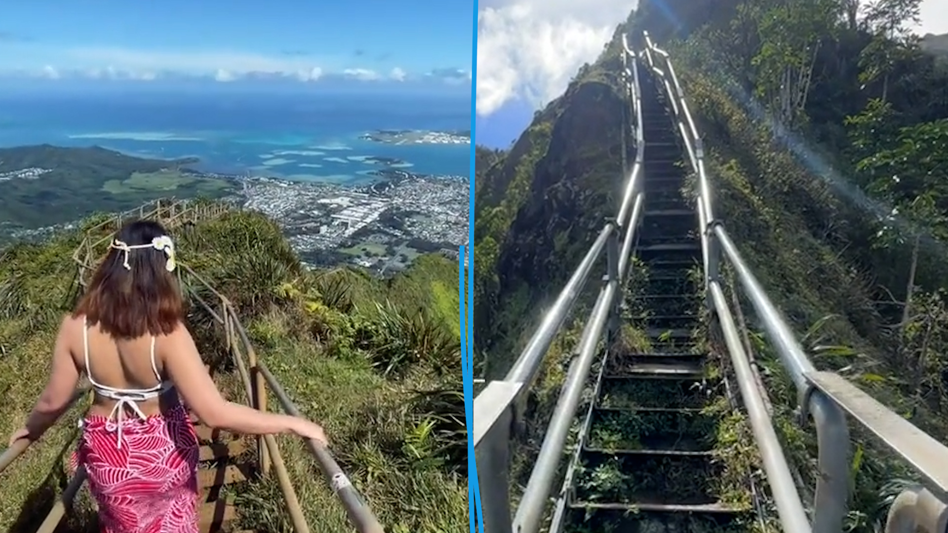 Lieu prisé des randonneurs, le célèbre « escalier du paradis » sur une île d’Hawaï, va être démoli.
