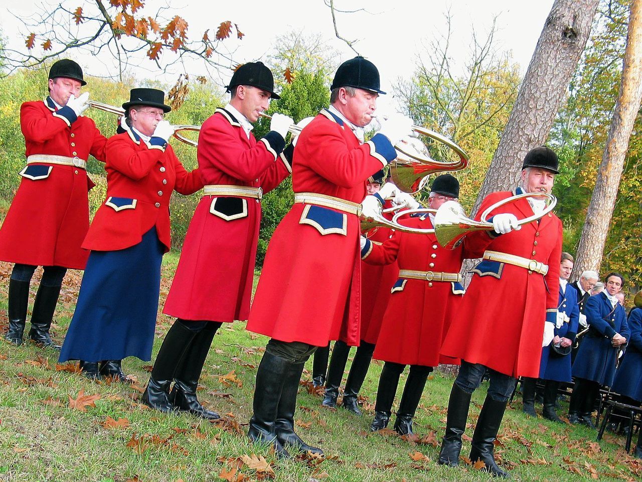 <b>Illustration.</b> Les trompes de chasse de Bonnelles célébreront la messe à l’occasion de la Saint-Hubert, le patron des chasseurs. 