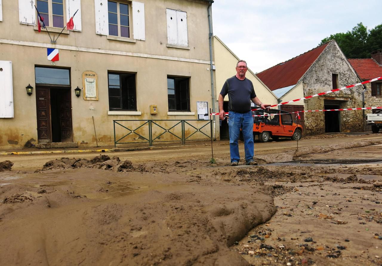 <b></b> Boullarre, comme plusieurs communes de l’Oise a été victime de coulées de boue. 